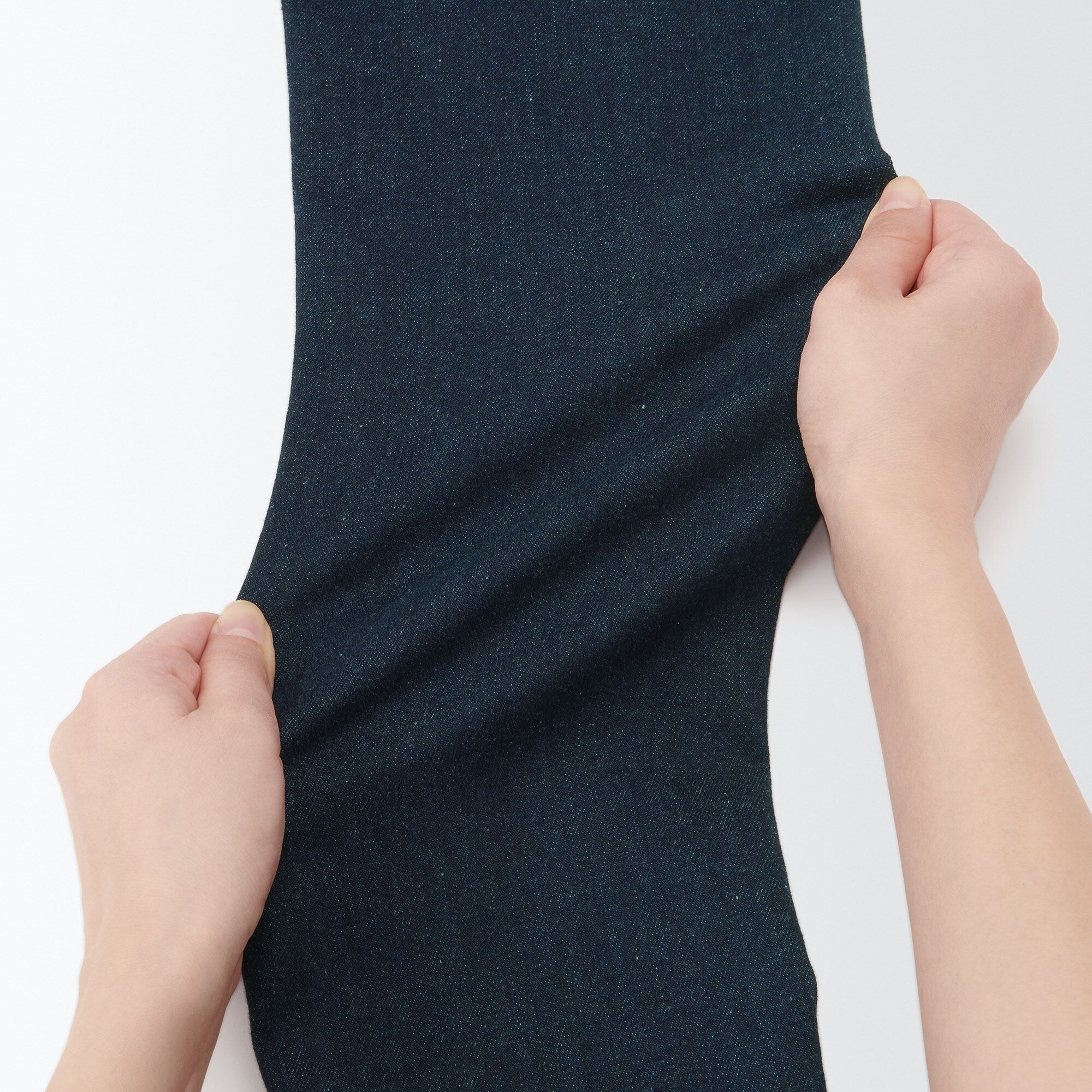  Women's Super Stretch Denim Skinny Pants Dark Navy (L 30 / 76 cm)、mySite、sugarbowlscore