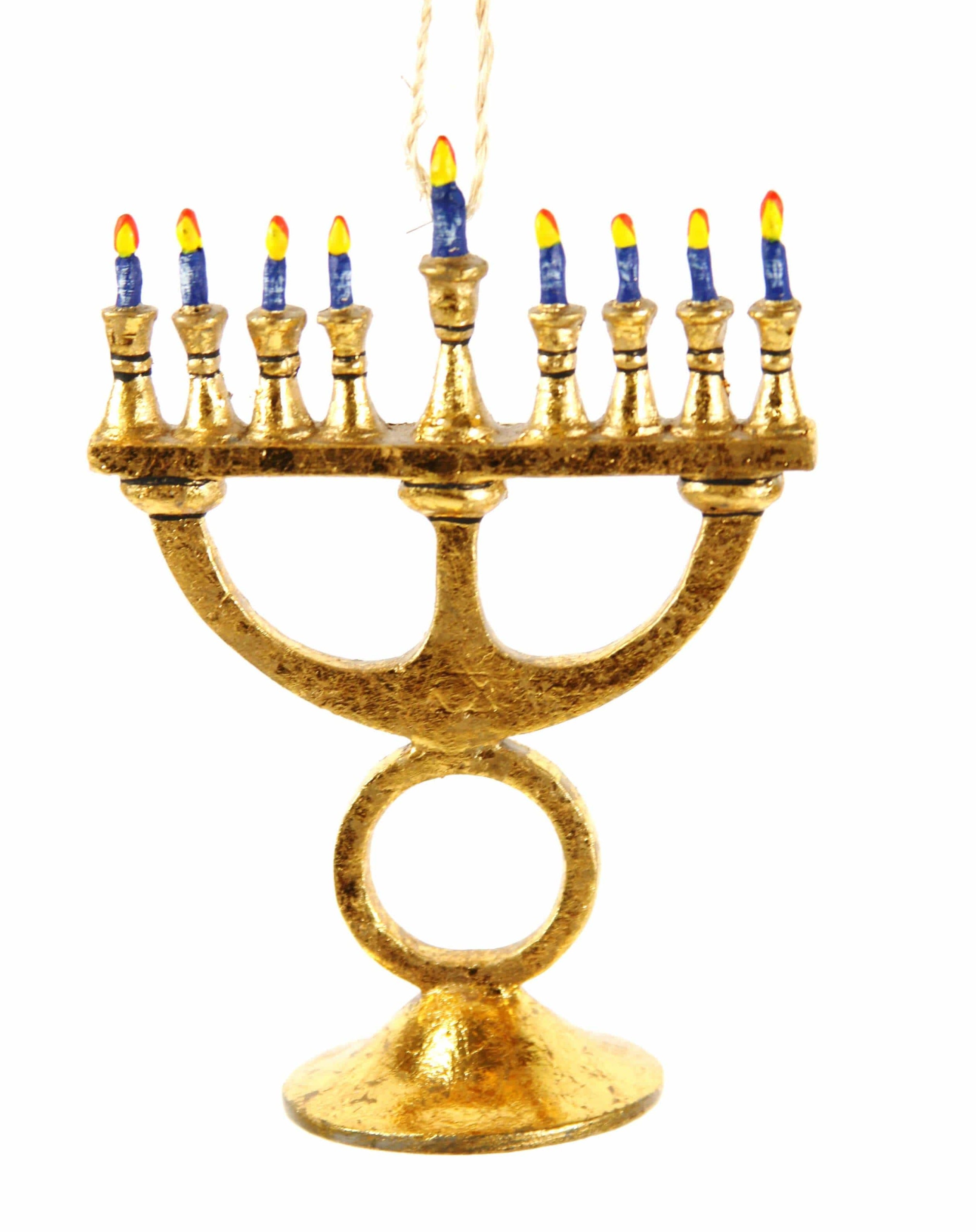 Gold Menorah Ornament by Cody Foster、mySite、topwebapps