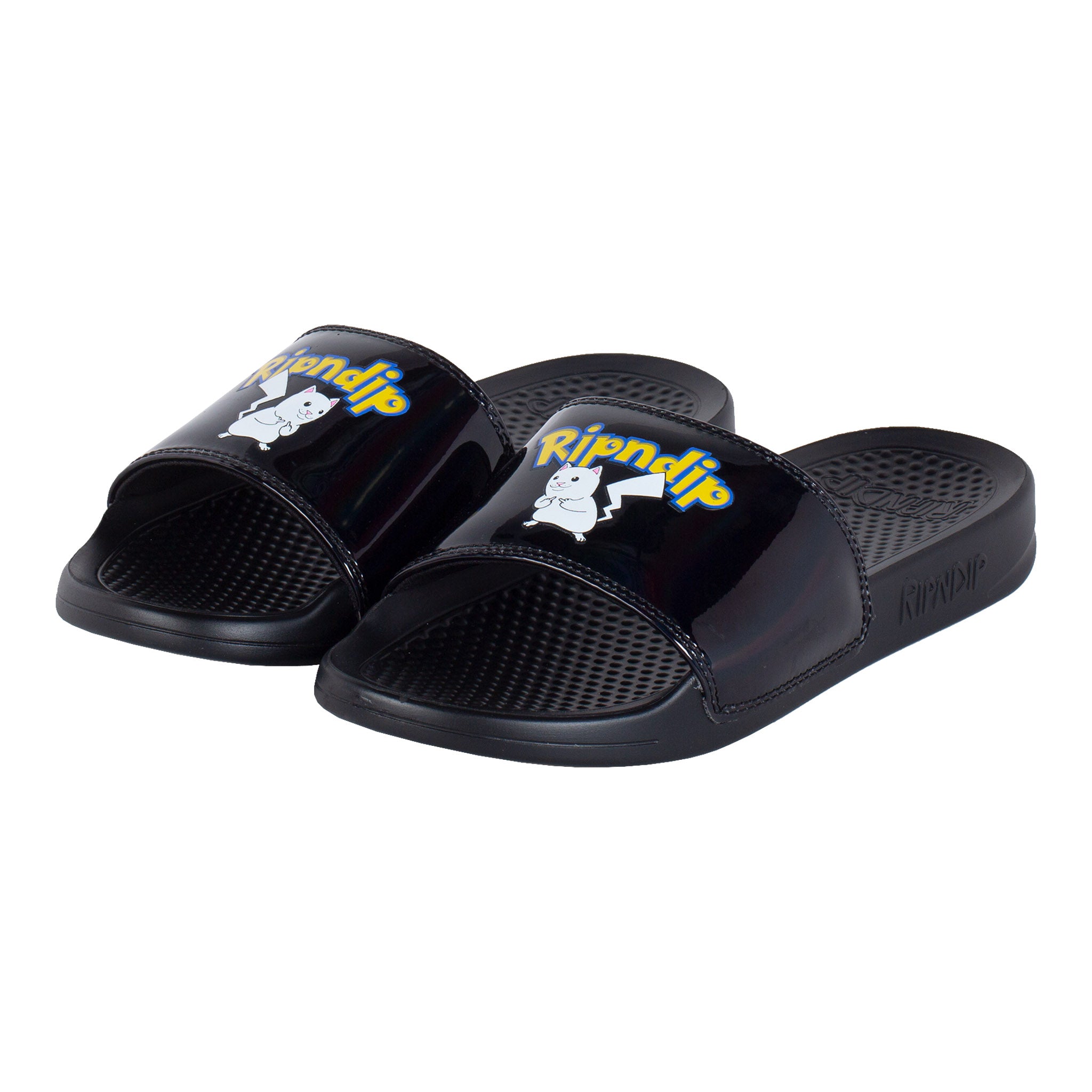  Catch Em All Slides (Black)、mySite、merchandisen
