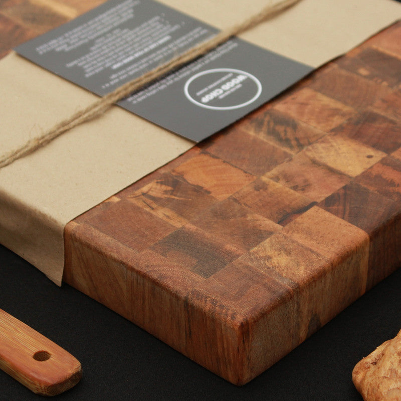 Wooden End Grain Cutting Board | Butcher Block | Brown、mySite、camillekostekn