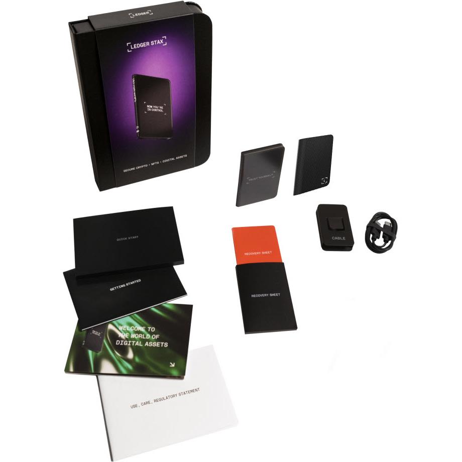 Ledger Stax Crypto Digital Wallet、mySite、camillekostekn
