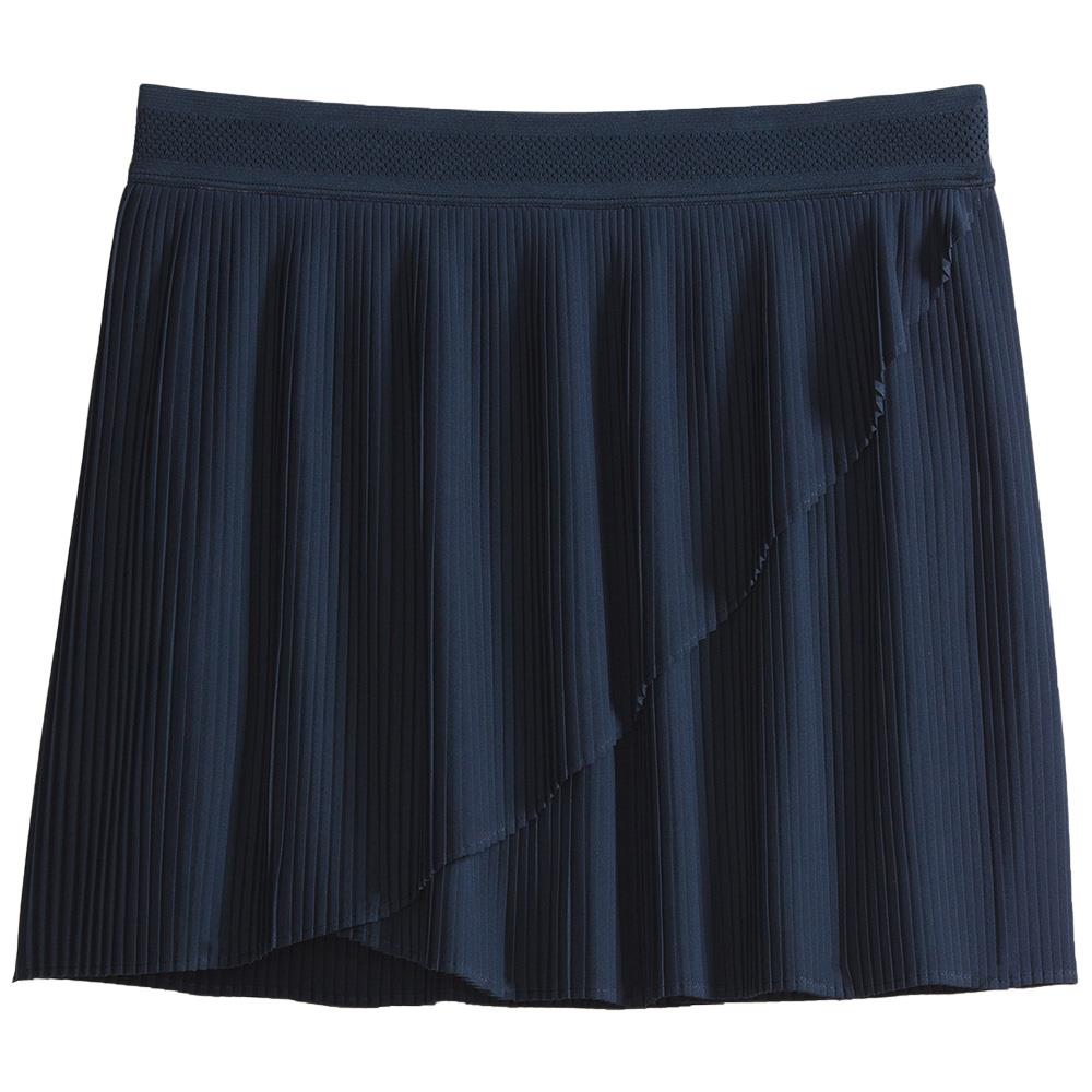 Wilson Women's Wrap It Up Tennis Skirt - Classic Navy、mySite、neckold