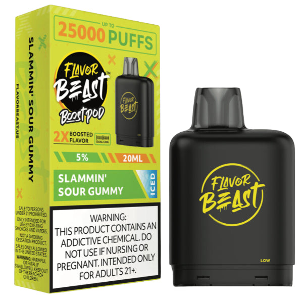 Flavor Beast Boost Pods 25,000 Puffs (Battery not Included)、mySite、zt4zffjzw