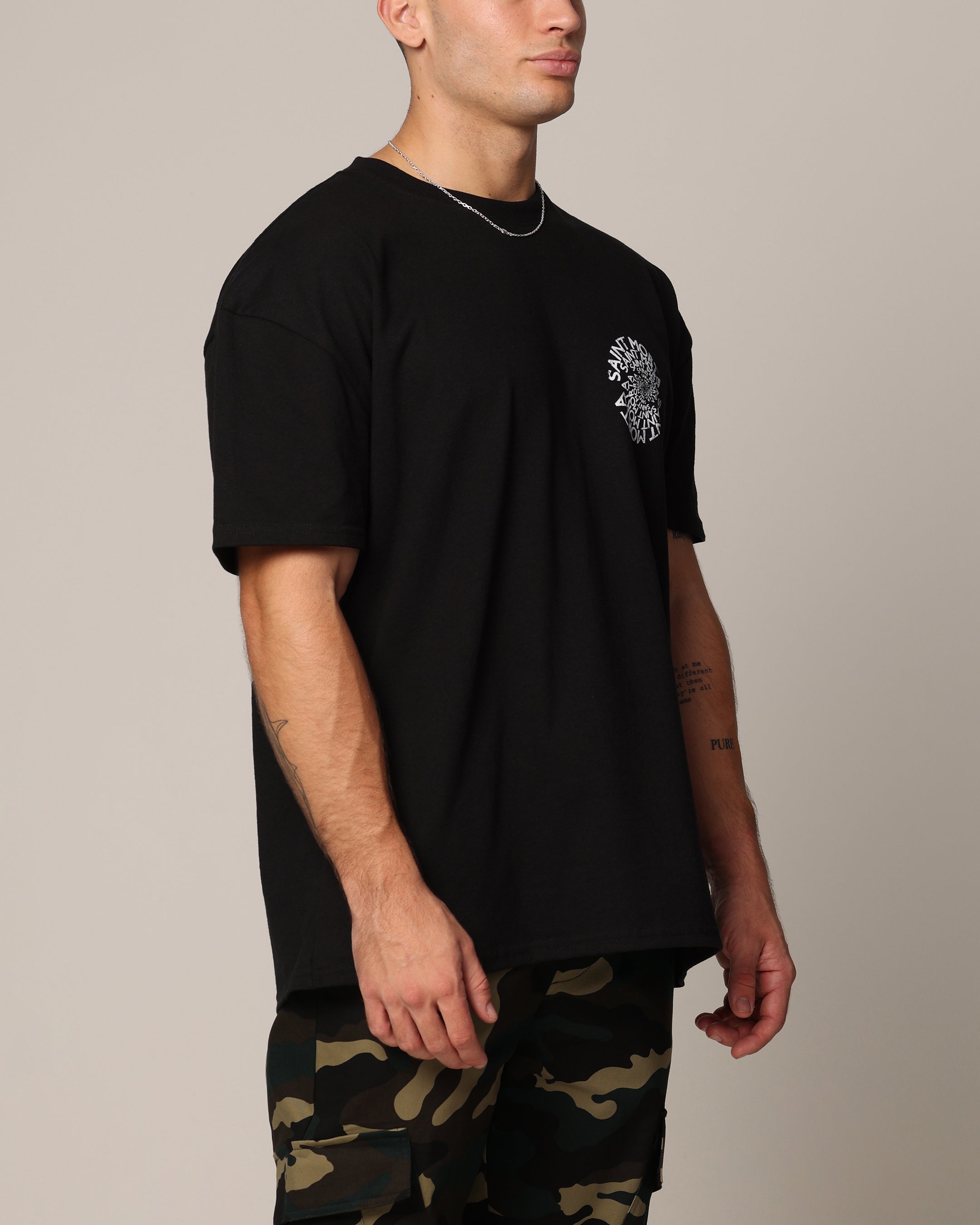 Saint Morta Vortex T-Shirt Black、mySite、zt4zffjzw