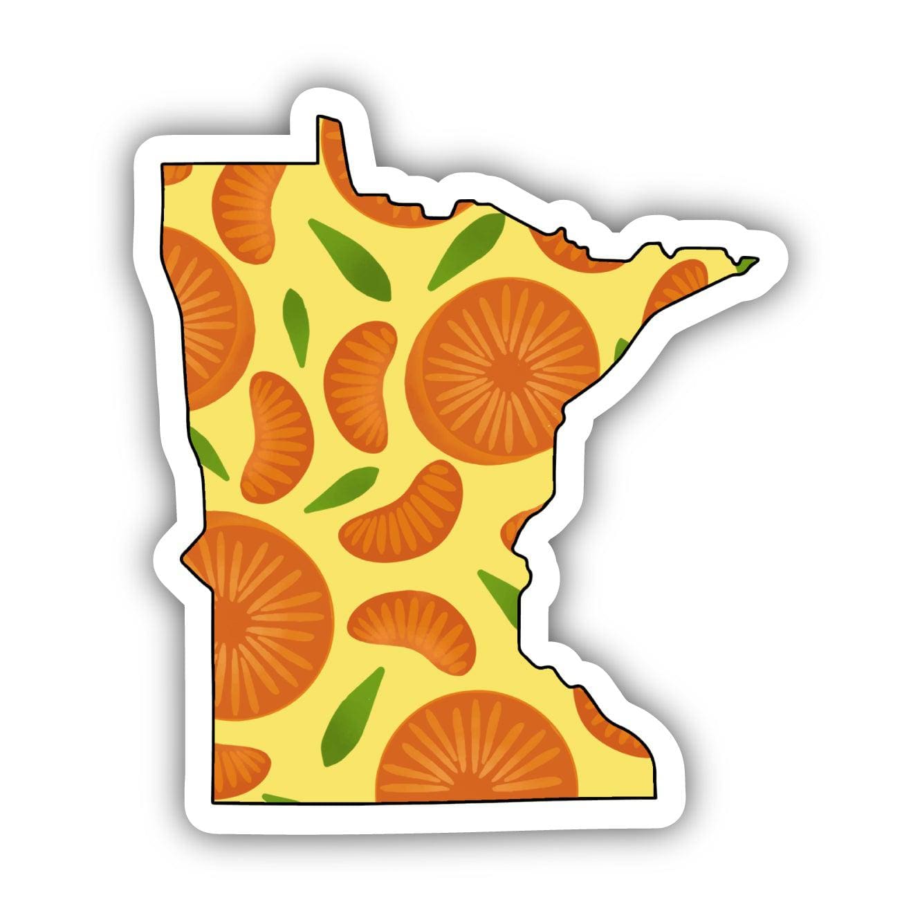  Minnesota Orange & Yellow Fruit Sticker、mySite、elrpsem3k