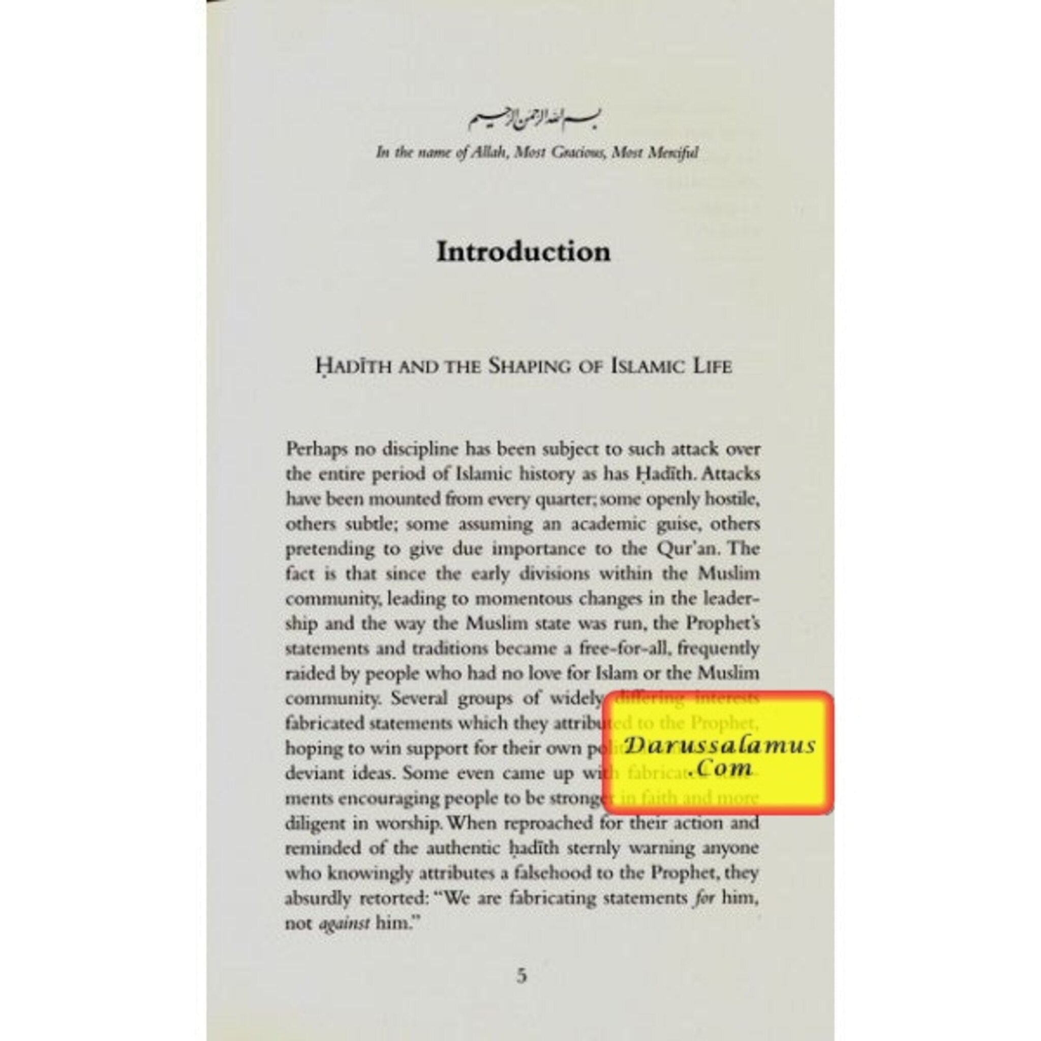 Hadith Status & Role An Introduction To The Prophet's Tradition By Sayyed Abul Hasan Ali Nadwi、mySite、topwebapps