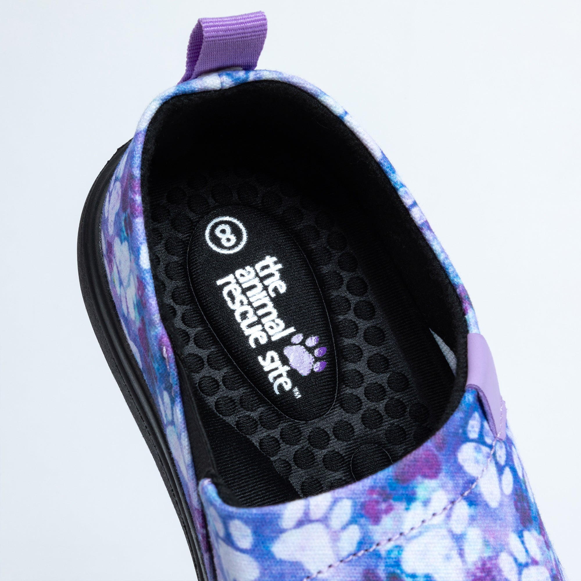 Lightweight Comfort Paw Print Slip-On Shoes、mySite、camillekostekn