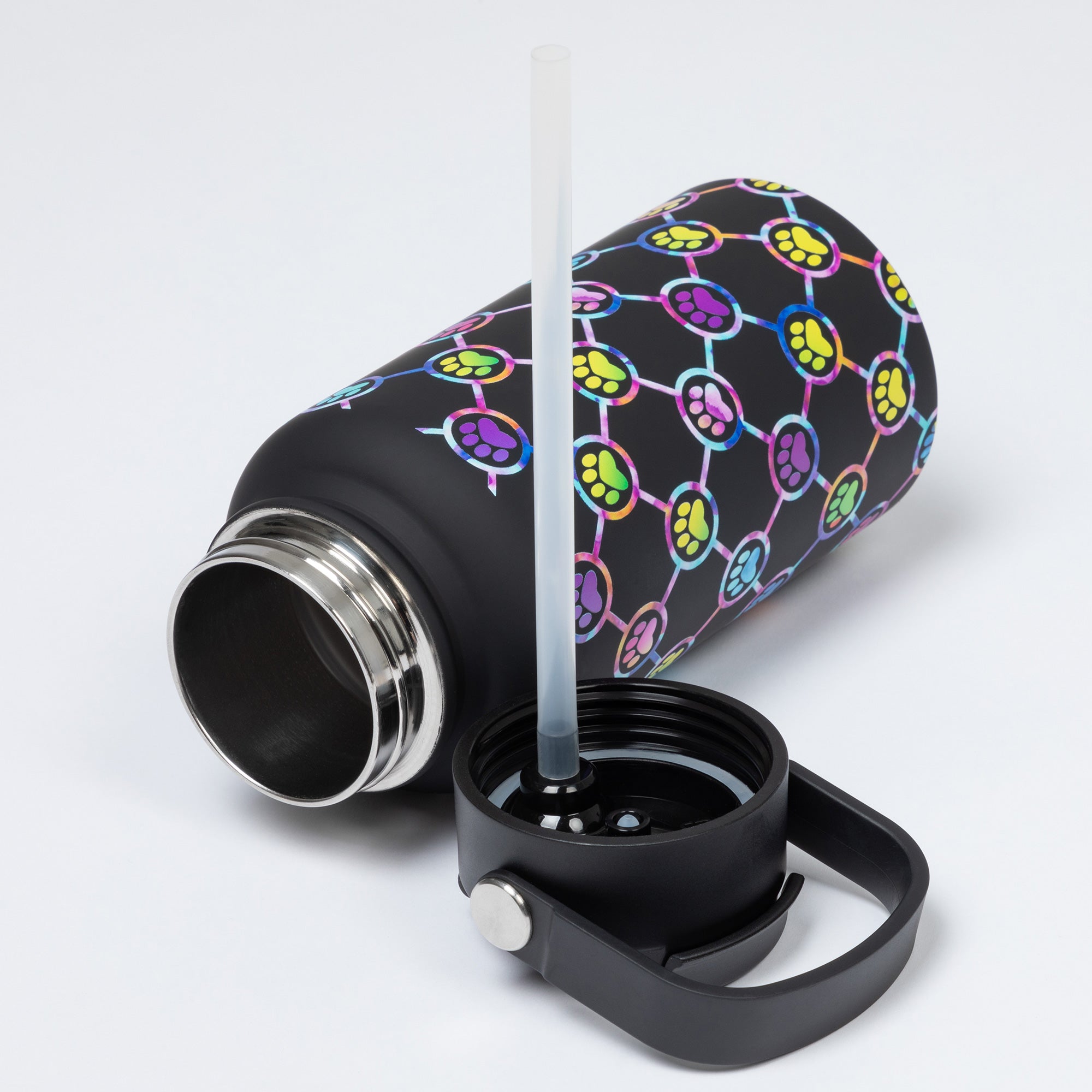 Double Wall Stainless Steel Paw Print Tumbler - 22 oz、mySite、camillekostekn