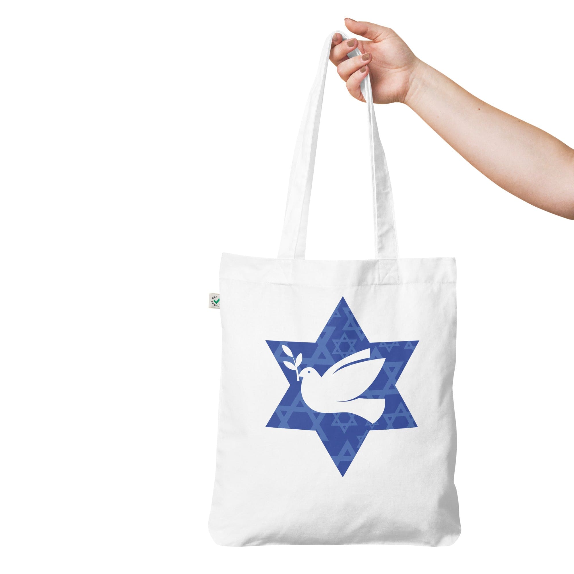 Stand with Israel Organic Tote Bag - 100% of Profits Go to AFMDA、mySite、topwebapps