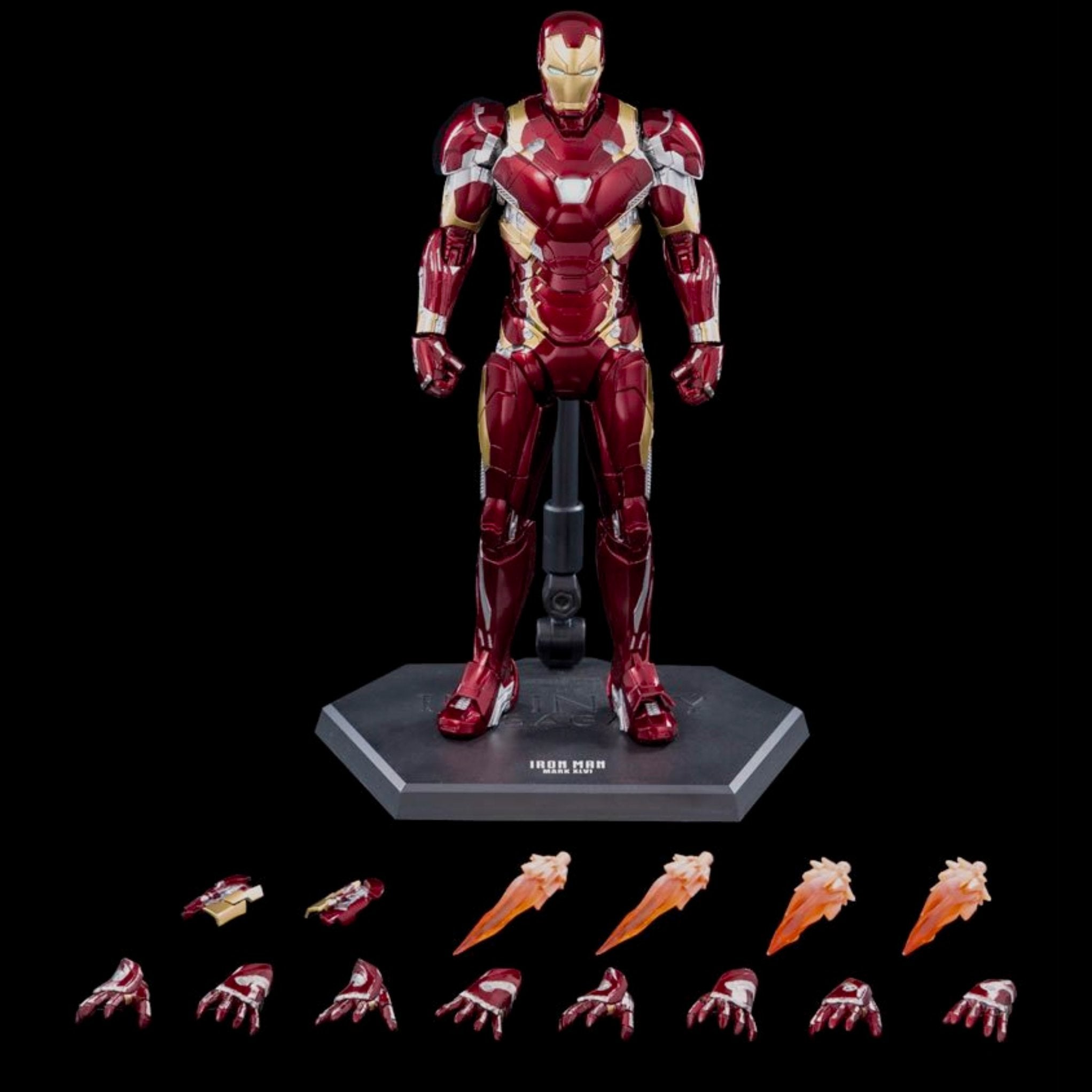 Marvel Studios: The Infinity Saga DLX Iron Man Mark 46 Action Figure、mySite、hgirdovlk