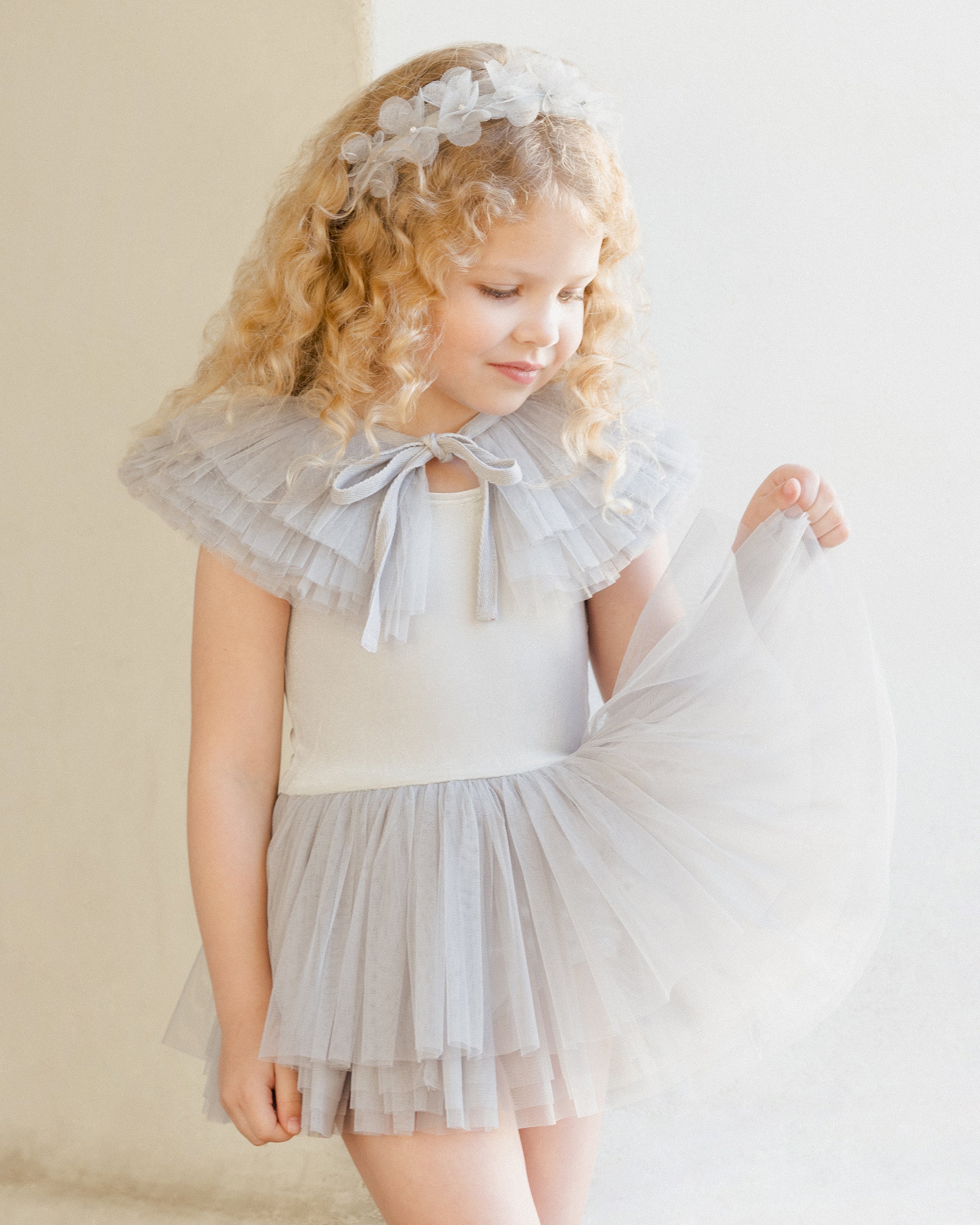  Ruffle Tulle Collar | Powder Blue、mySite、layawaytickets
