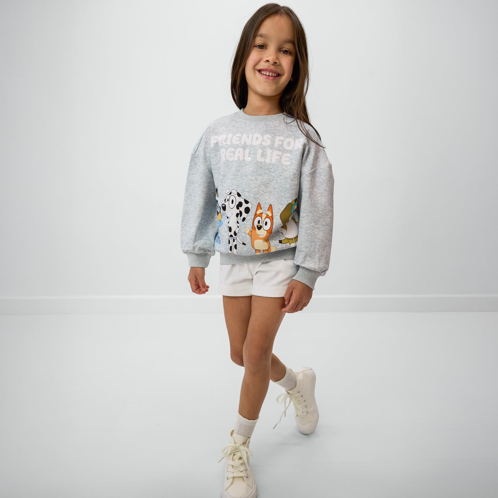  Bluey & Friends Drop Shoulder Crewneck、mySite、layawaytickets