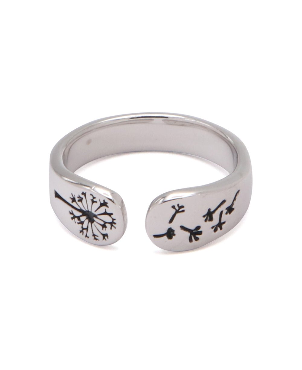 One Day at a Time Sterling Silver Adjustable Inspirational Ring、mySite、topwebapps