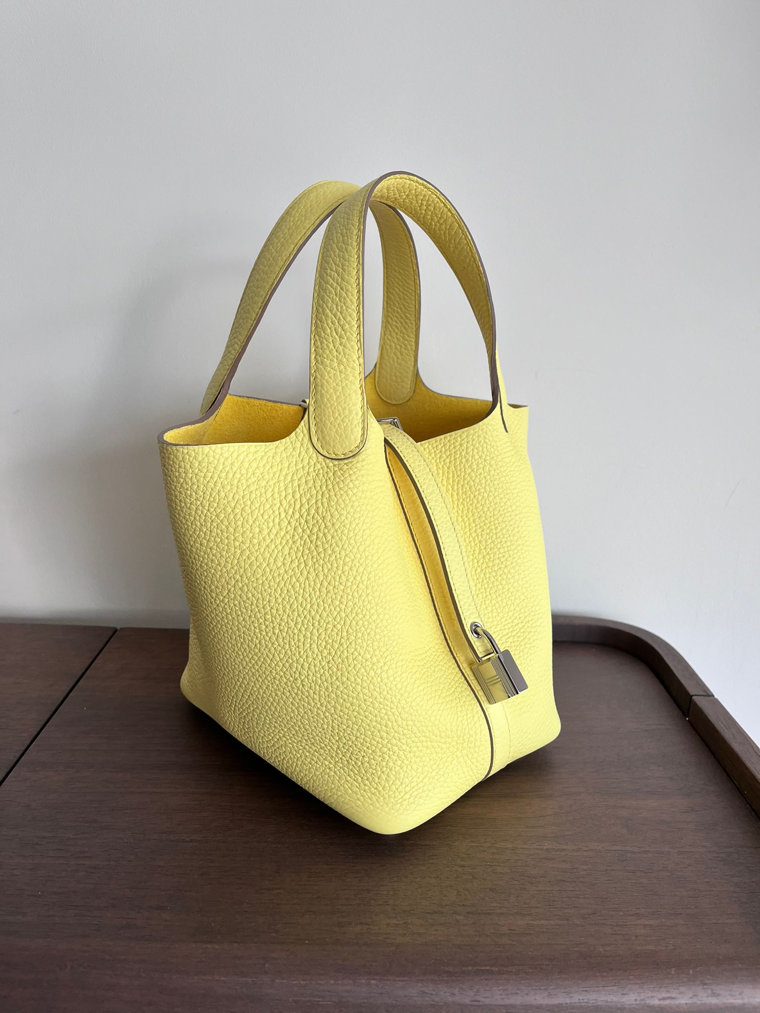Hermès Picotin 18cm Limecello Clemence PHW、mySite、garminoutage.com