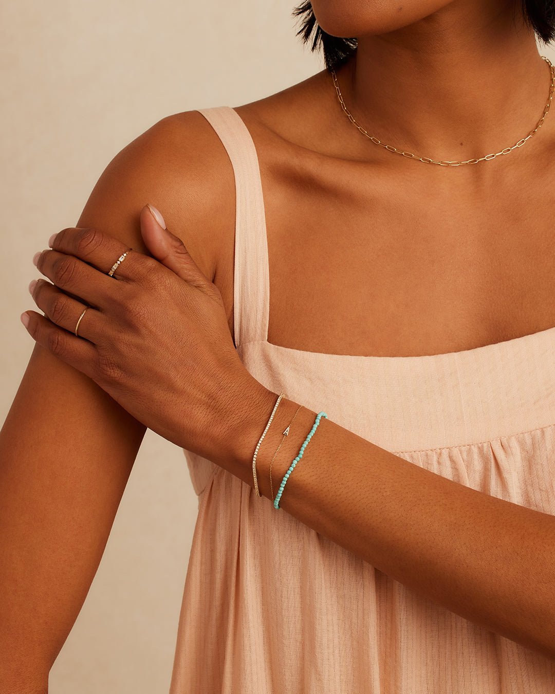 Diamond Pavé Alphabet Bracelet、mySite、hinf8tx79