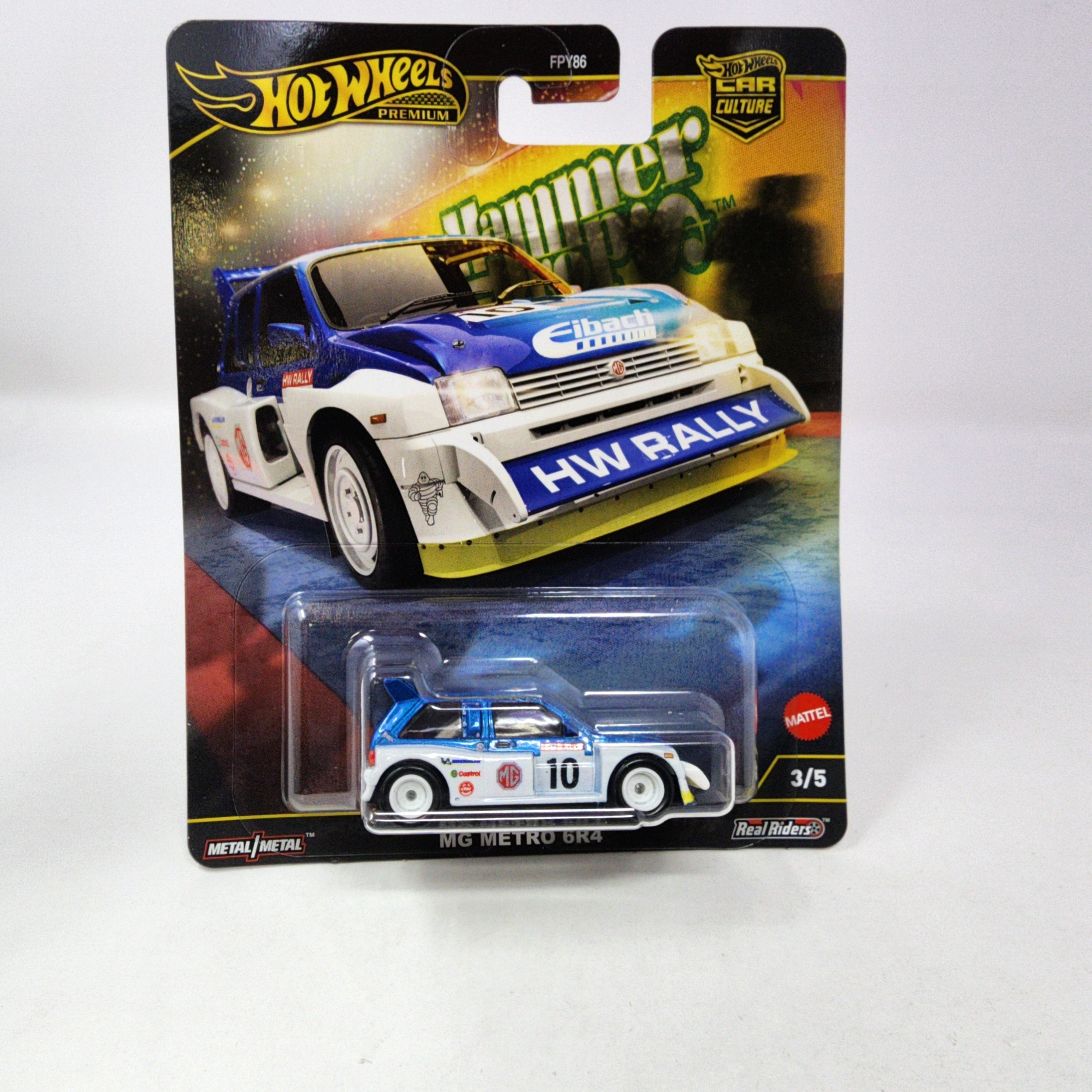 MG Metro 6R4 #3/5 * 2025 Hot Wheels HAMMER DROP Car Culture Case F、mySite、hgirdovlk