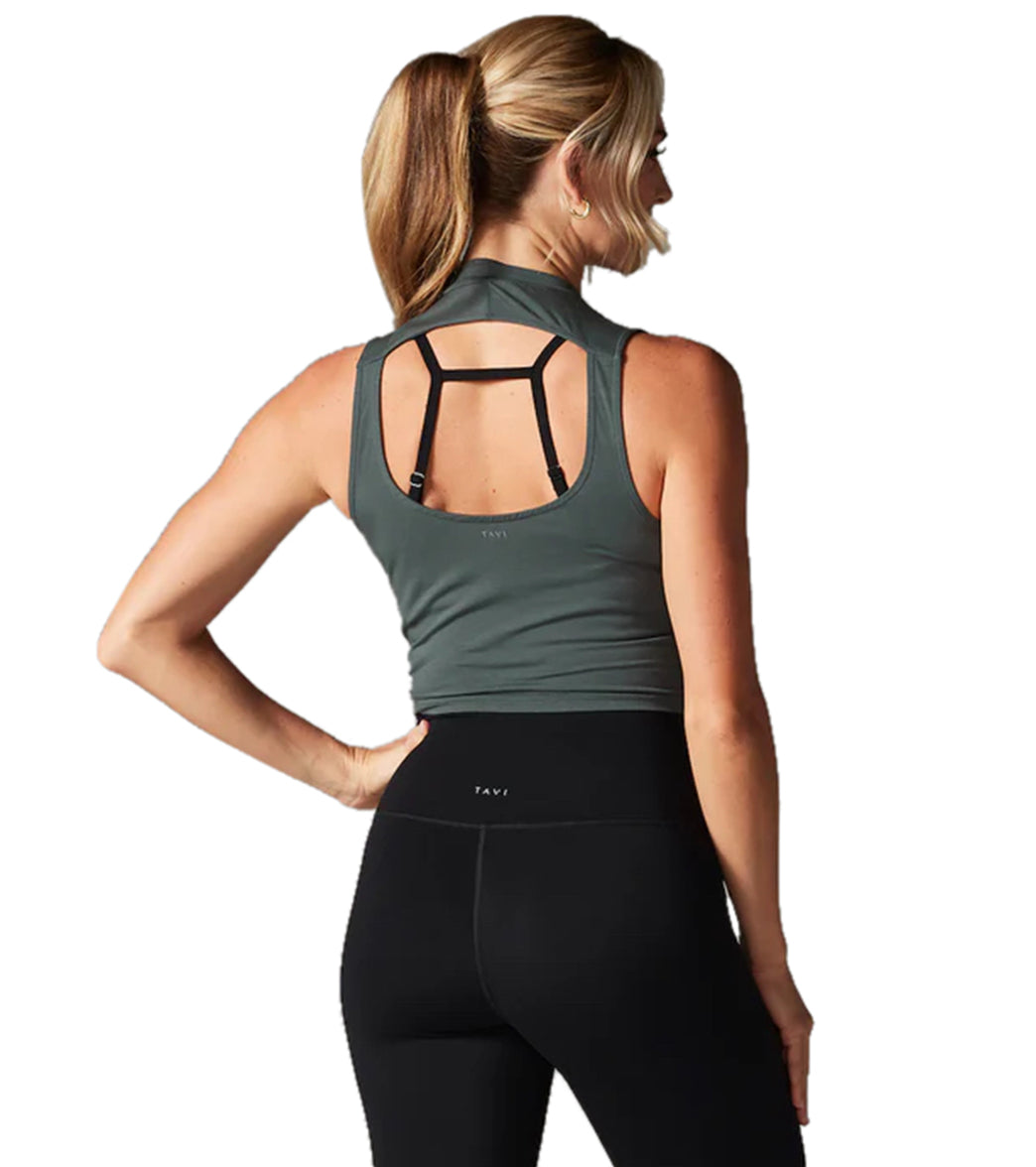 Tavi Mock Neck Tank、mySite、noshort