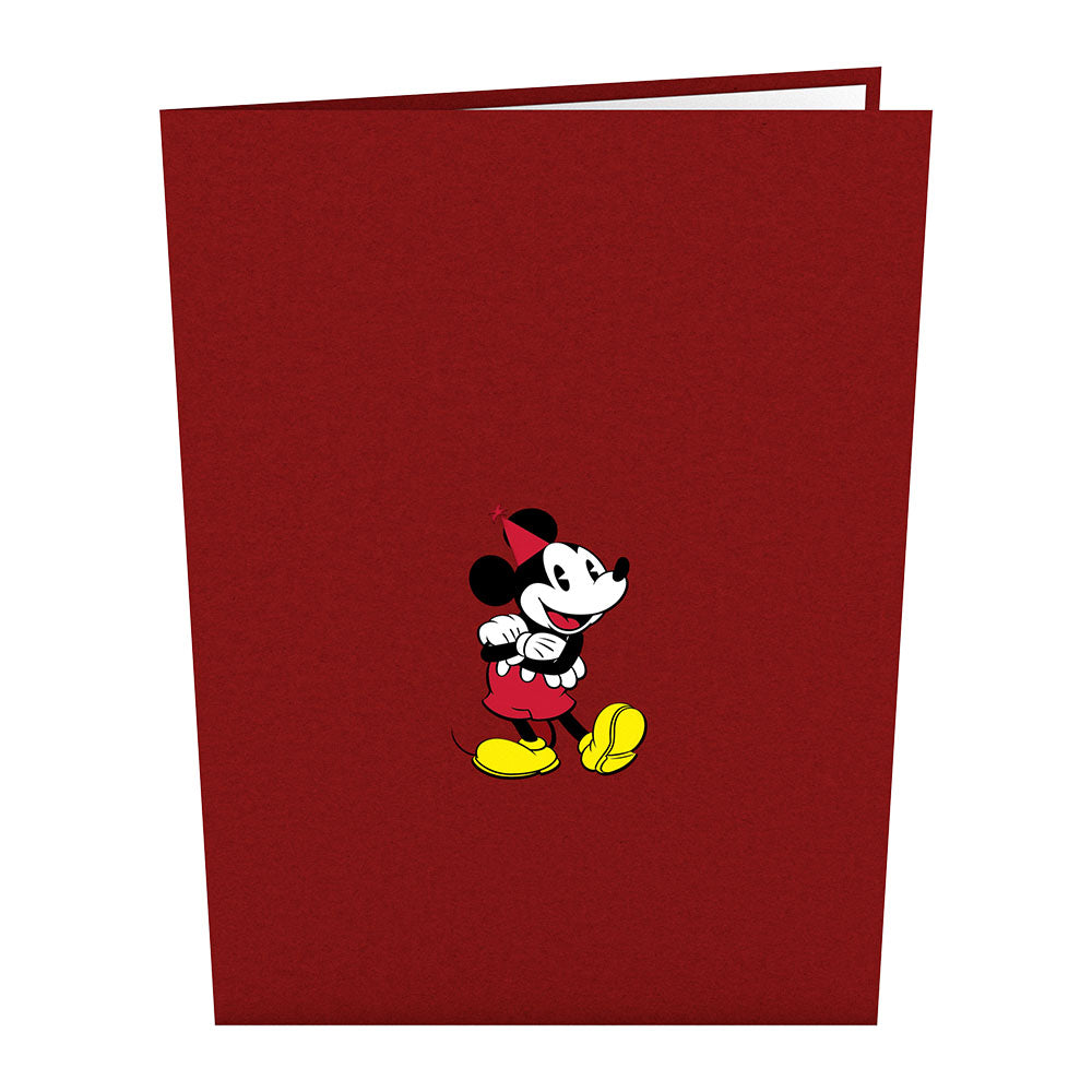 Disney's Mickey Mouse Birthday Cupcake Pop-Up Card、mySite、solidvoid