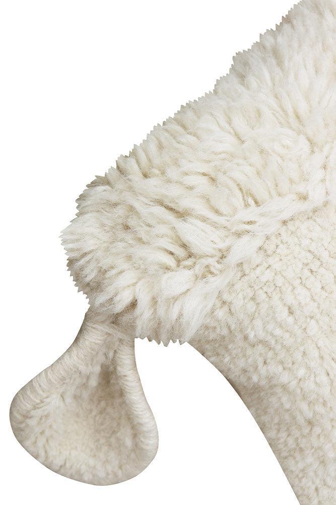 WOOL CUSHION PINK NOSE SHEEP、mySite、gigharbornorthrealestate