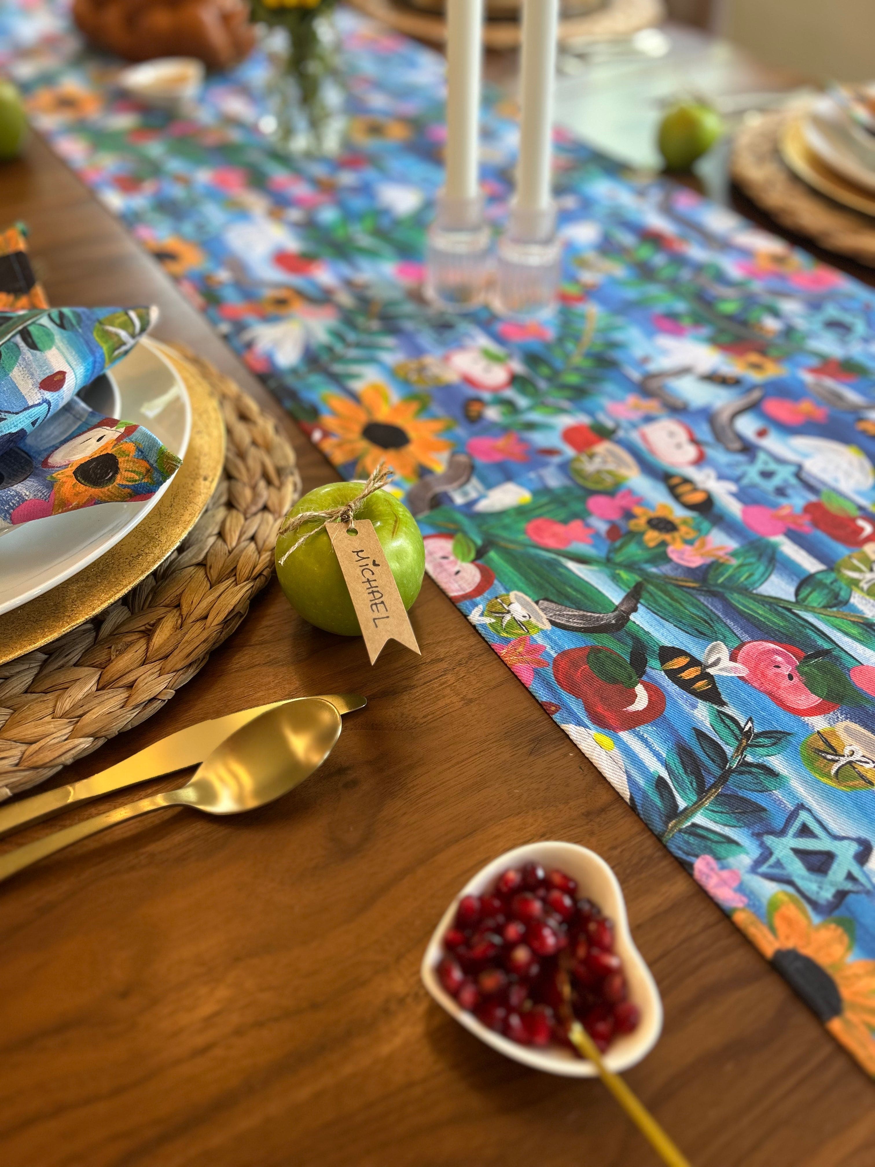 Rosh Hashanah Garden Table Runner、mySite、topwebapps