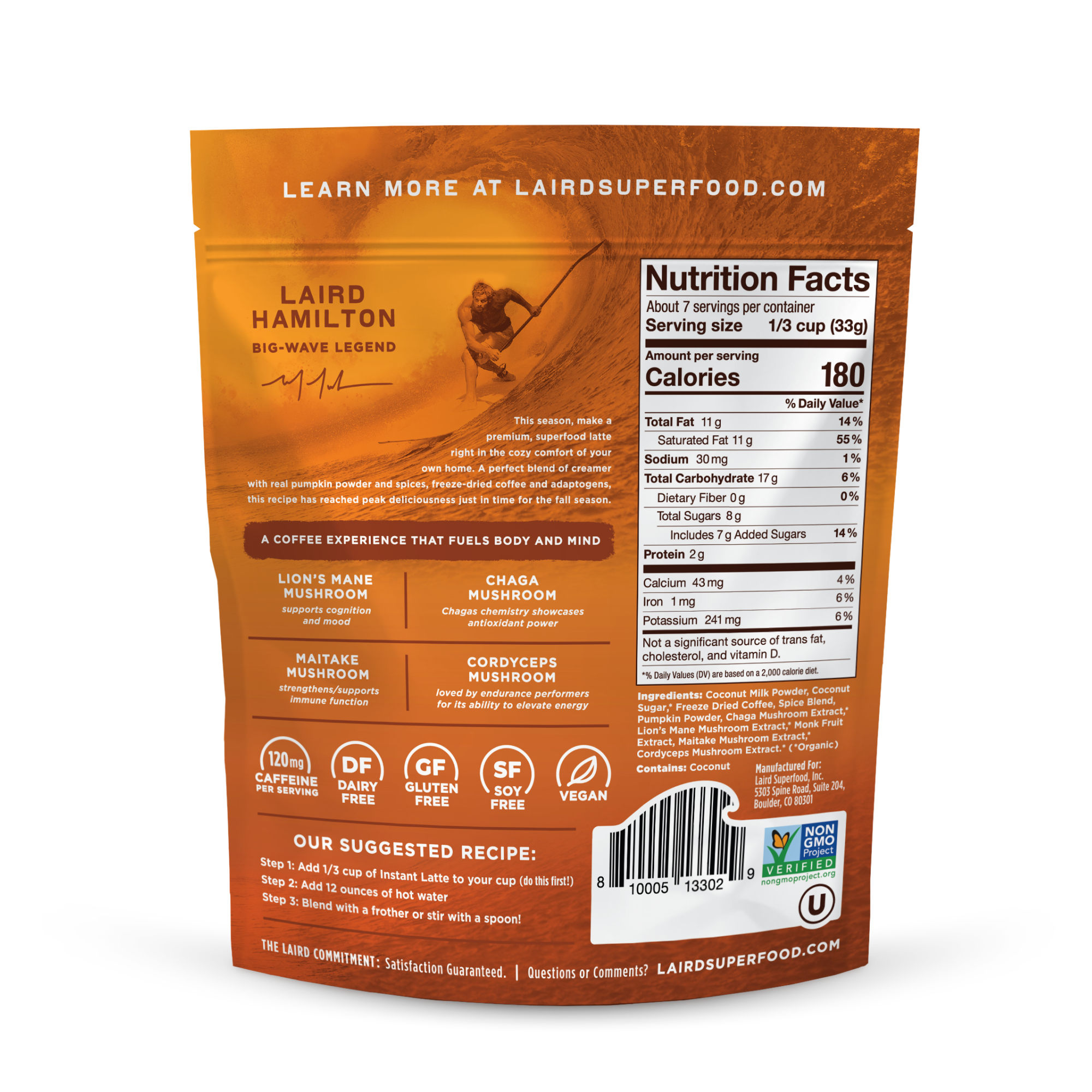 Pumpkin Spice Instant Latte、mySite、gigharbornorthrealestate