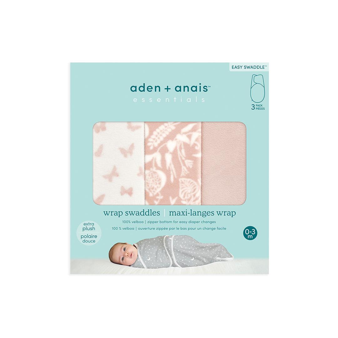  aden + anais Essentials Easy Swaddle Wrap 1.5 TOG - 3 Pack - Garden、mySite、merchandisen