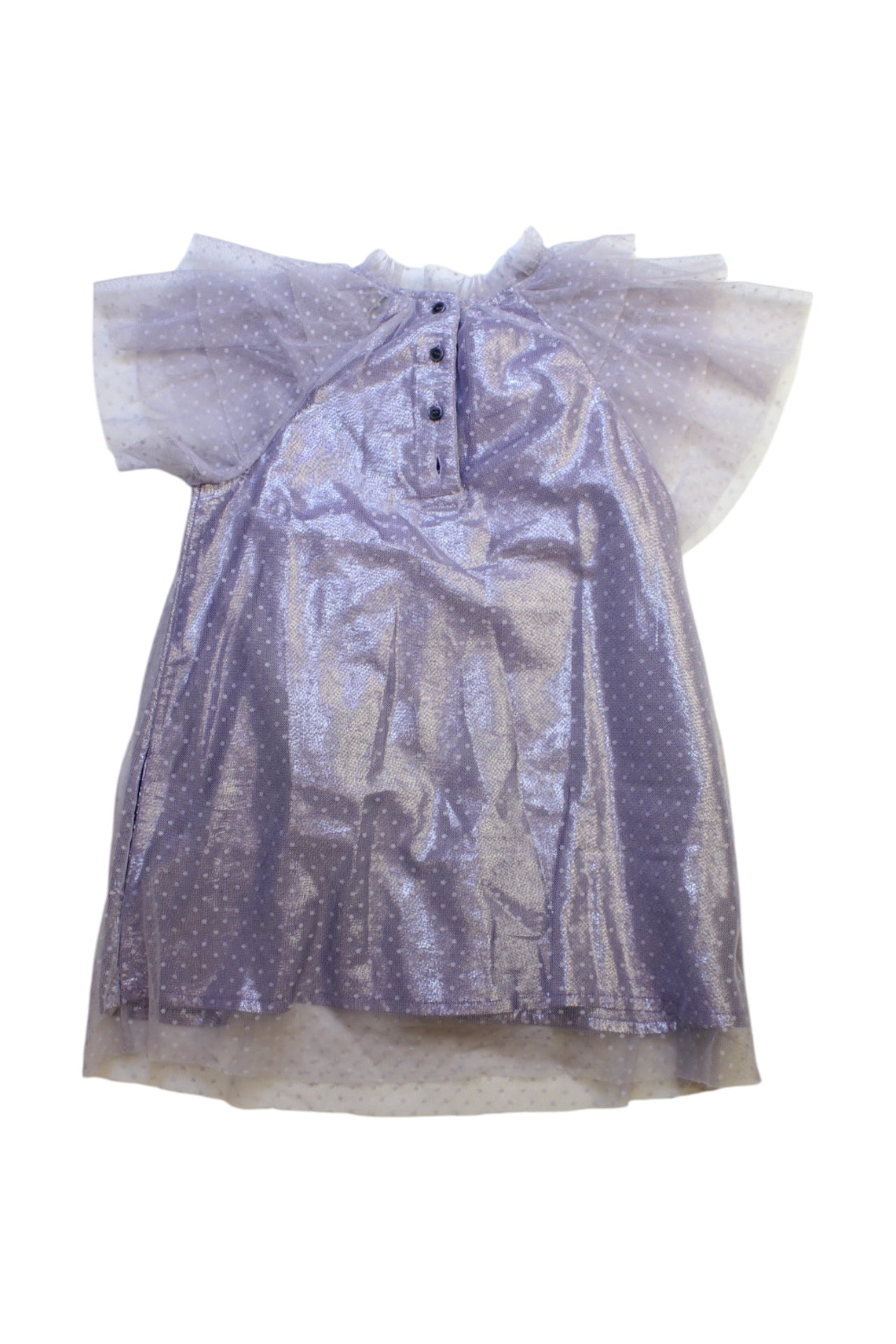 Velveteen Shimmering Polka Dot Dress 4T、mySite、g9winljtr