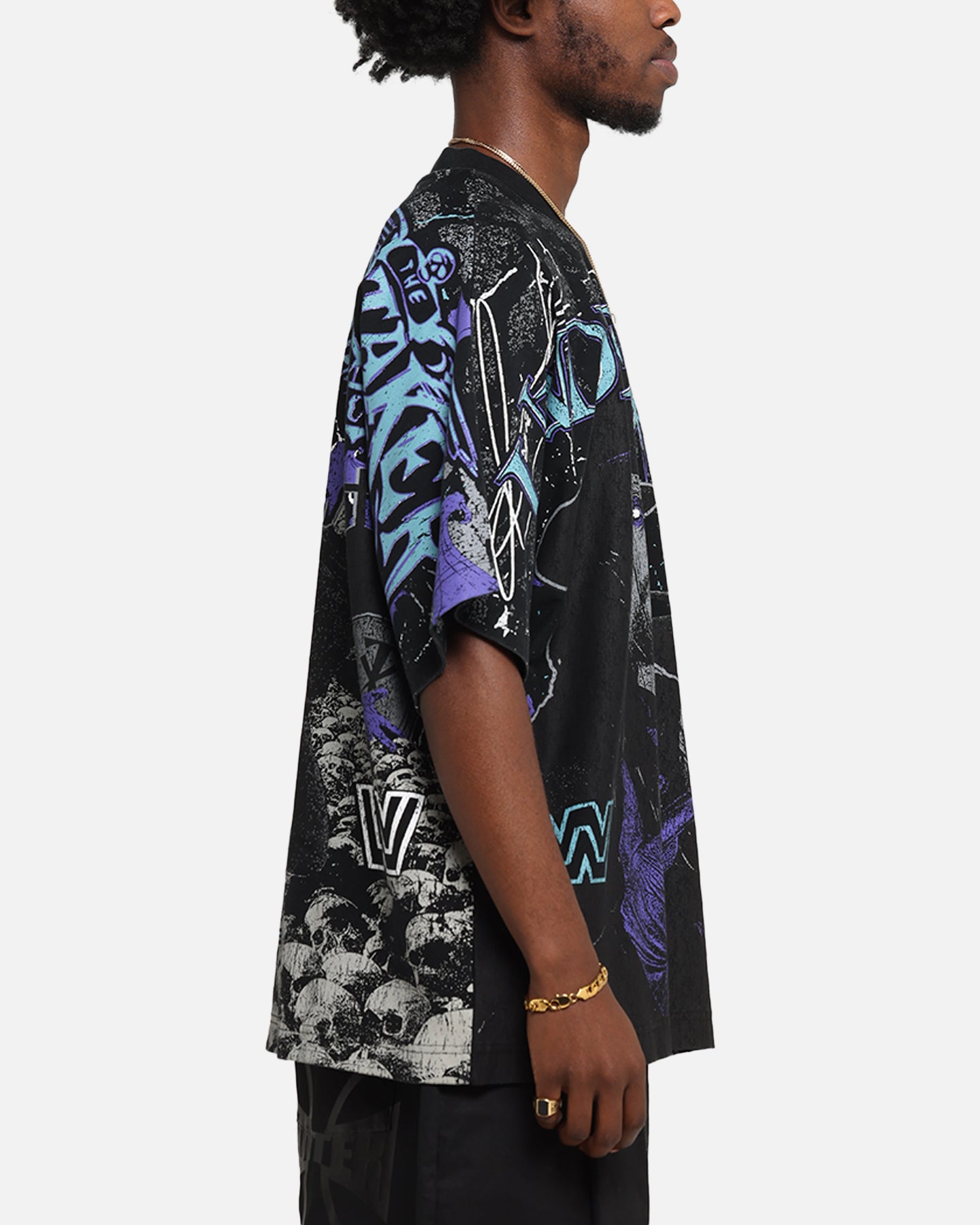 Culture Kings X WWE Undertaker All Over Print T-Shirt Black、mySite、zt4zffjzw