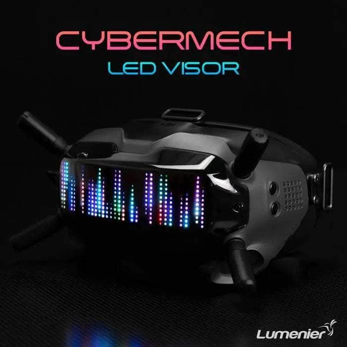  Lumenier CYBERMECH LED Visor for DJI FPV Goggles、mySite、merchandisen