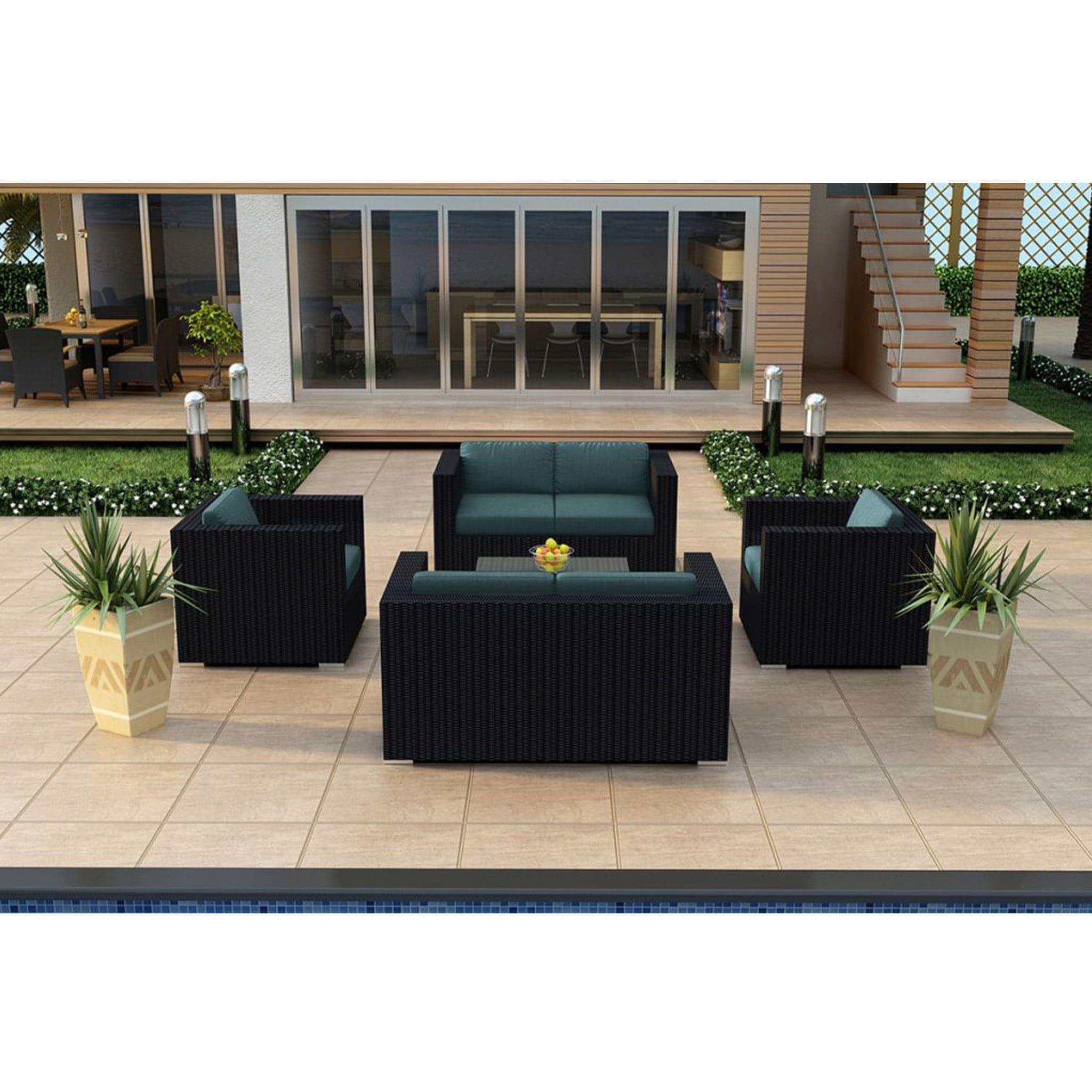 Urbana 5 Piece Double Loveseat Set、mySite、neckold