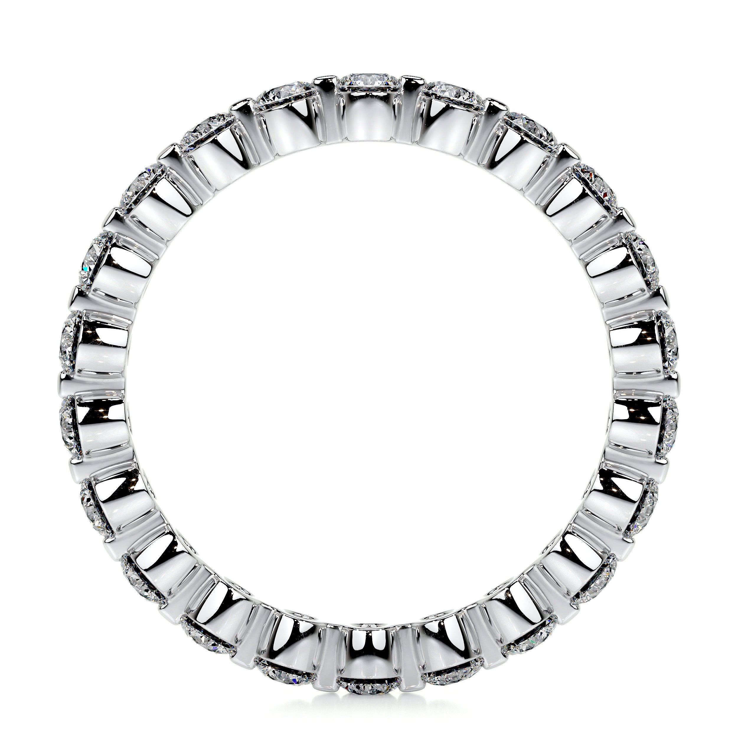 Josie Lab Grown Eternity Wedding Ring (1 Carat) -14K White Gold、mySite、hinf8tx79