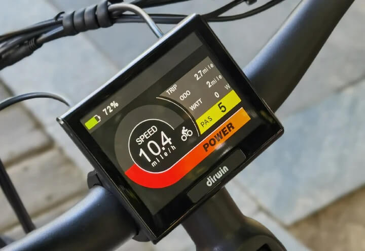dirwin pacer lcd display
