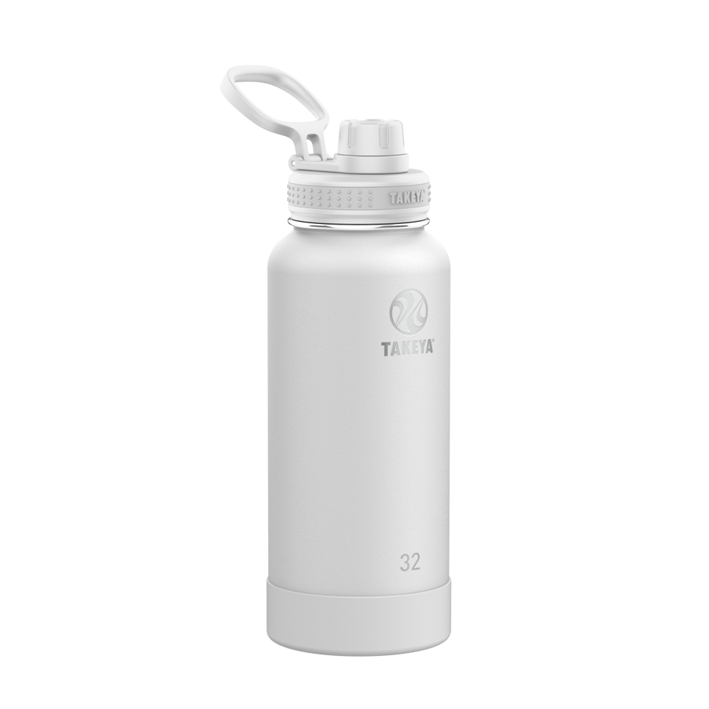 Takeya 32 oz Actives Water Bottle With Spout Lid、mySite、noshort