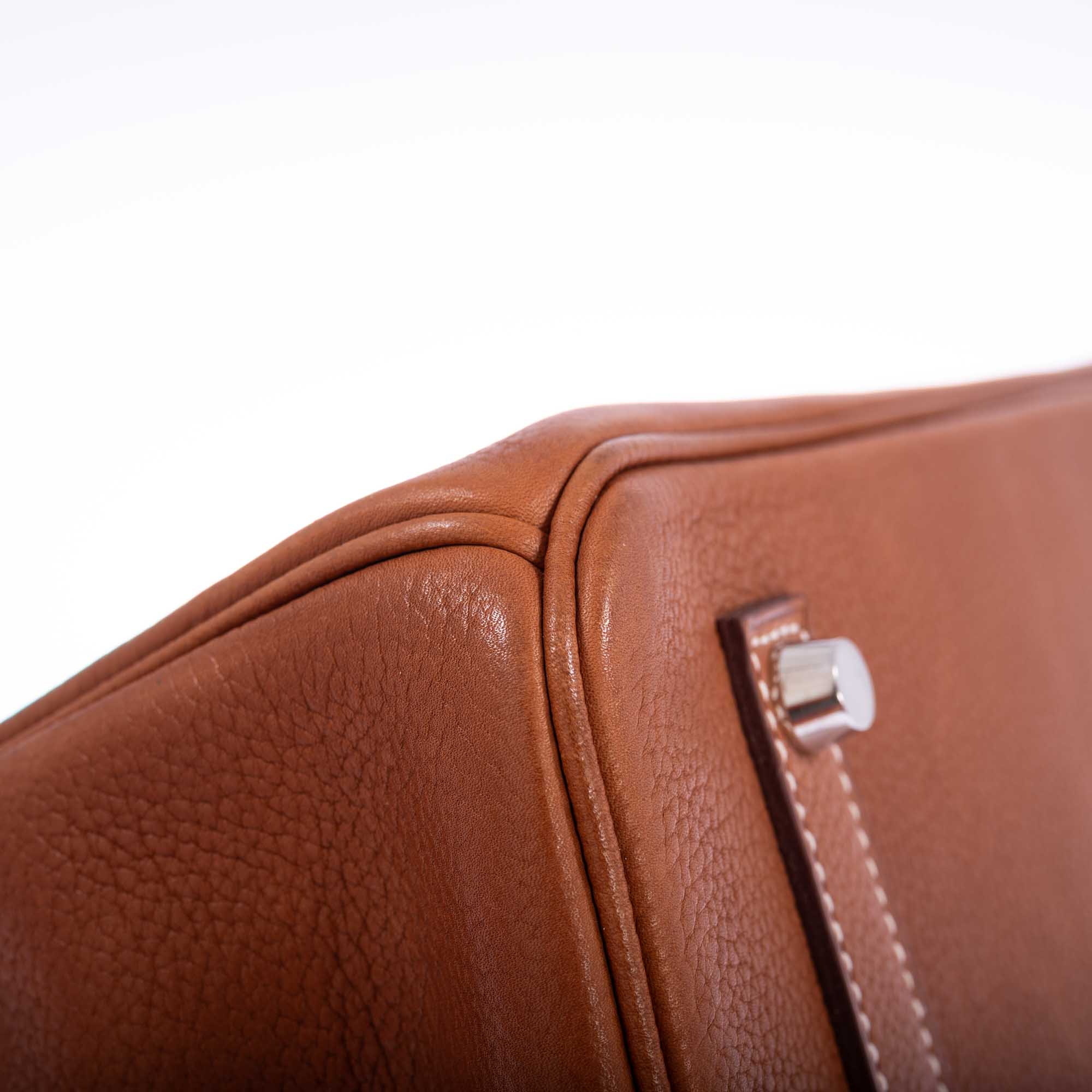 Hermès Birkin 35 Fauve Barenia Faubourg Palladium Hardware、mySite、garminoutage.com