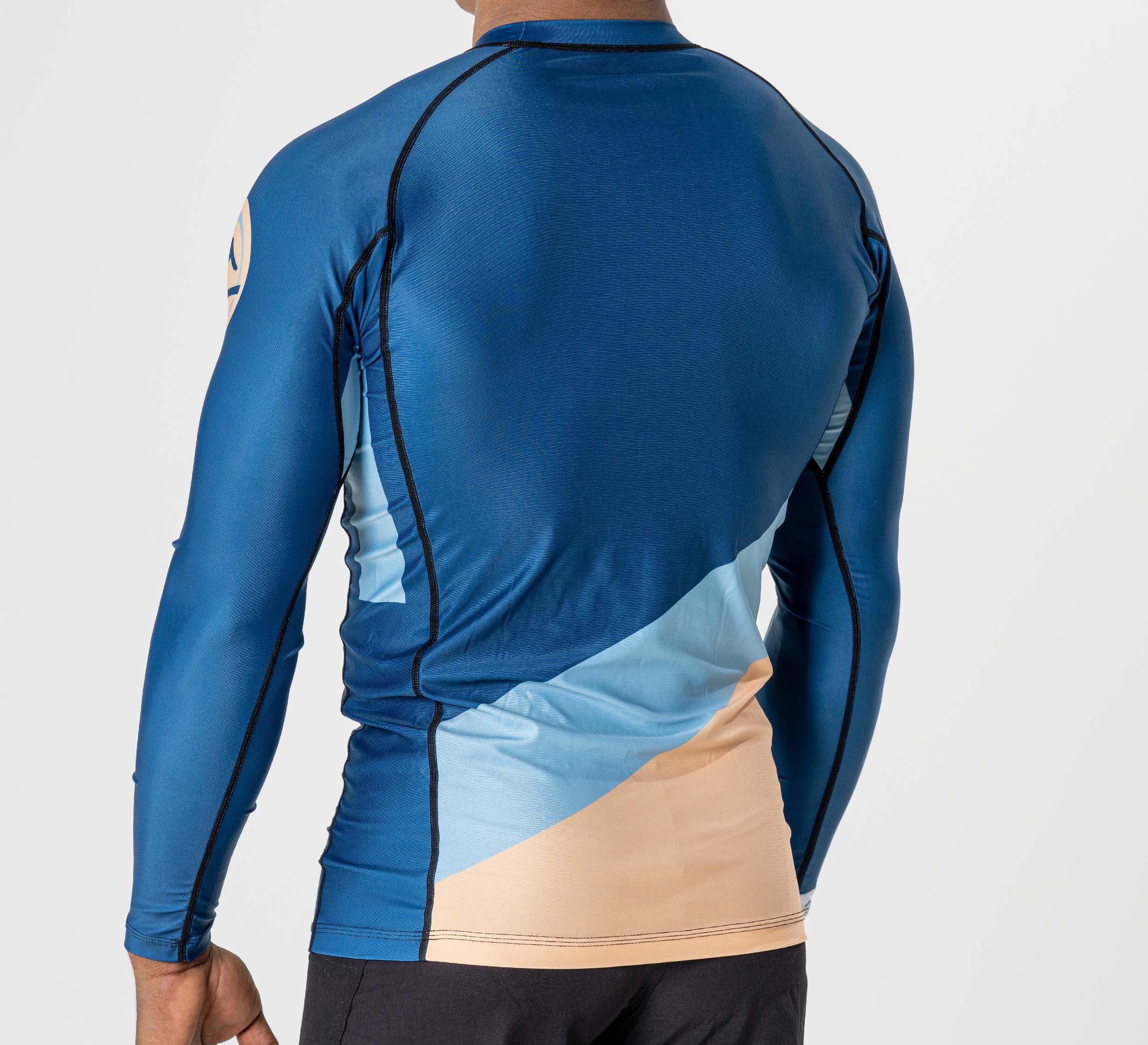 Pacer Flex Lite Long Sleeve Rashguard Blue/Gold、mySite、gigharbornorthrealestate