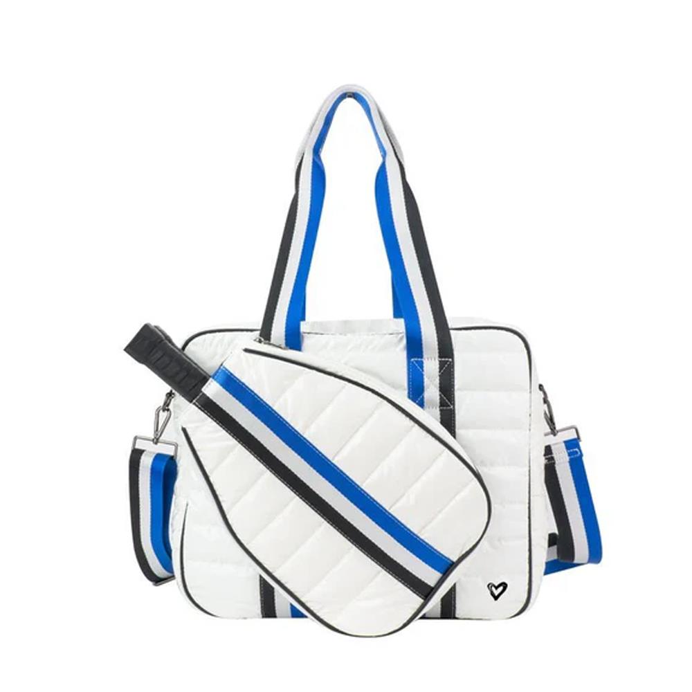 preneLOVE Pickleball Puffer Bag - White