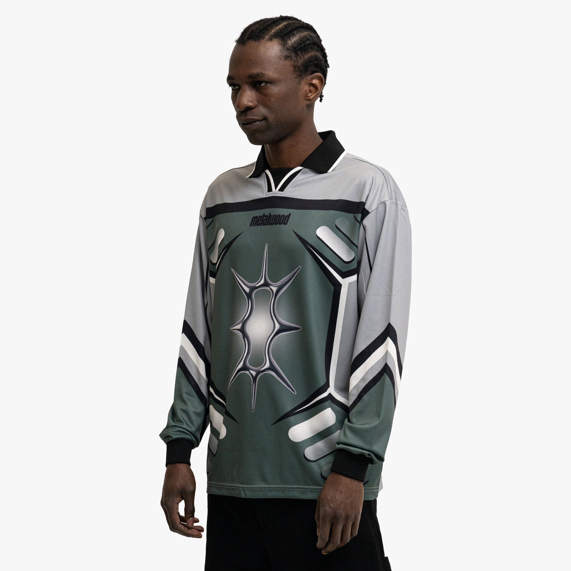  Metalwood X-Games LS Jersey Steel / Moss、mySite、merchandisen