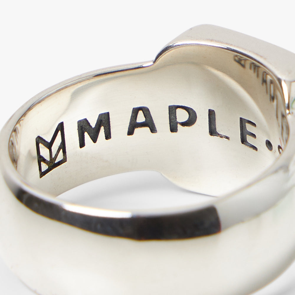  Maple Smiley Signet / Silver 925、mySite、merchandisen