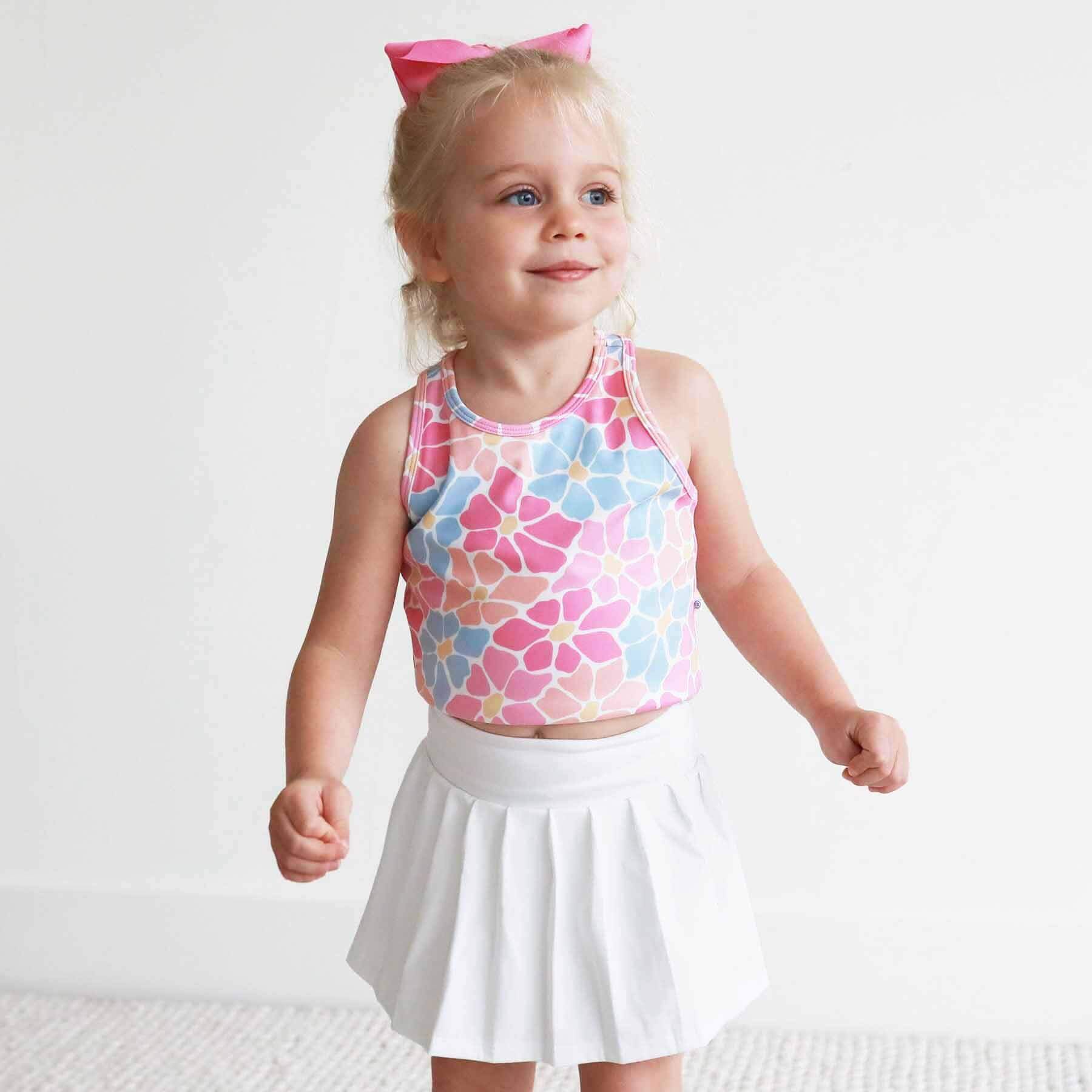  Kids CloudActive™ Athletic Pleated Skirt | White、mySite、layawaytickets