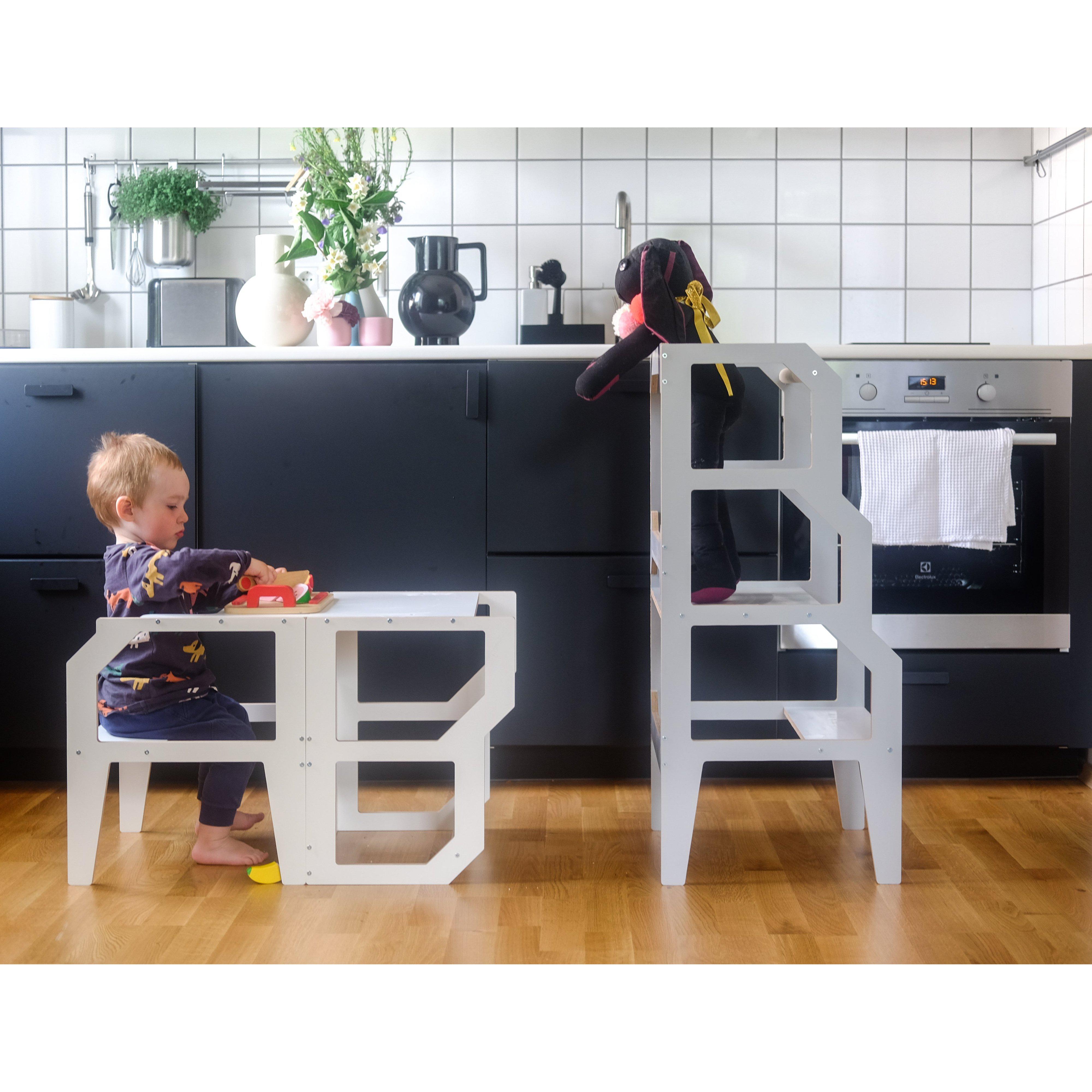 Wooden Angle Multi-Function Kids Chair Table Learning Tower、mySite、gigharbornorthrealestate