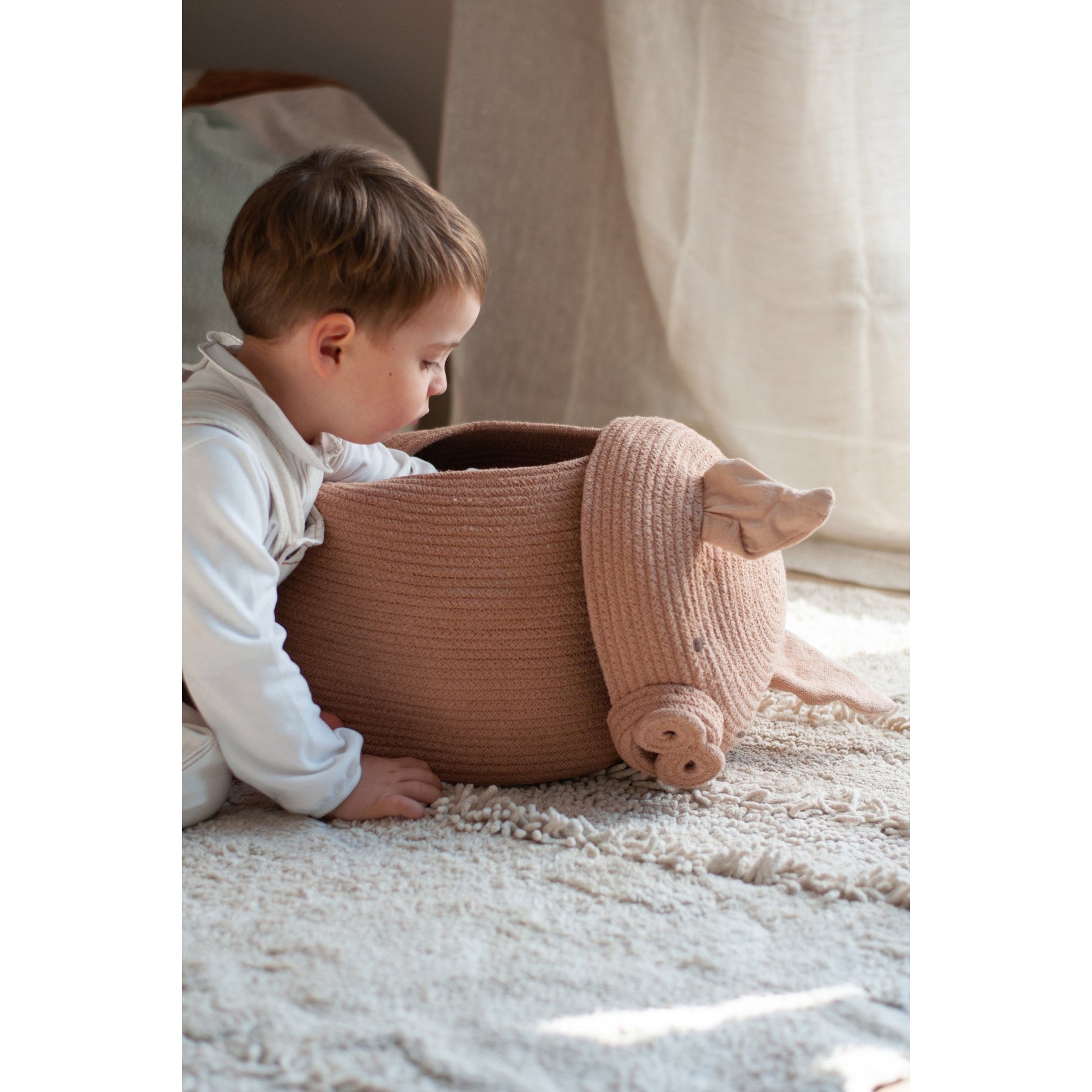 Peggy the Pig Basket、mySite、gigharbornorthrealestate