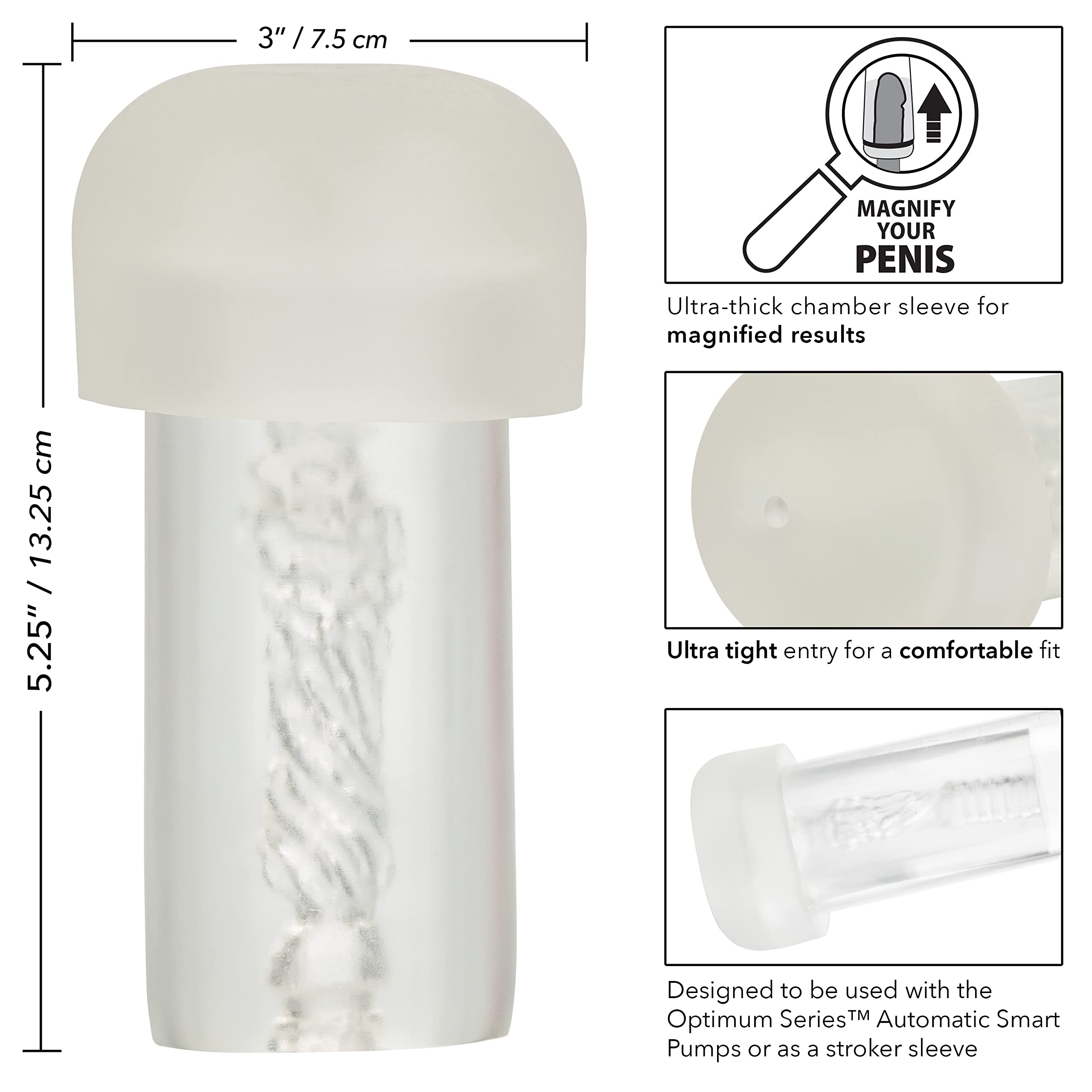 Automatic Smart Pump Universal Sleeve | Optimum Series、mySite、bottomscart