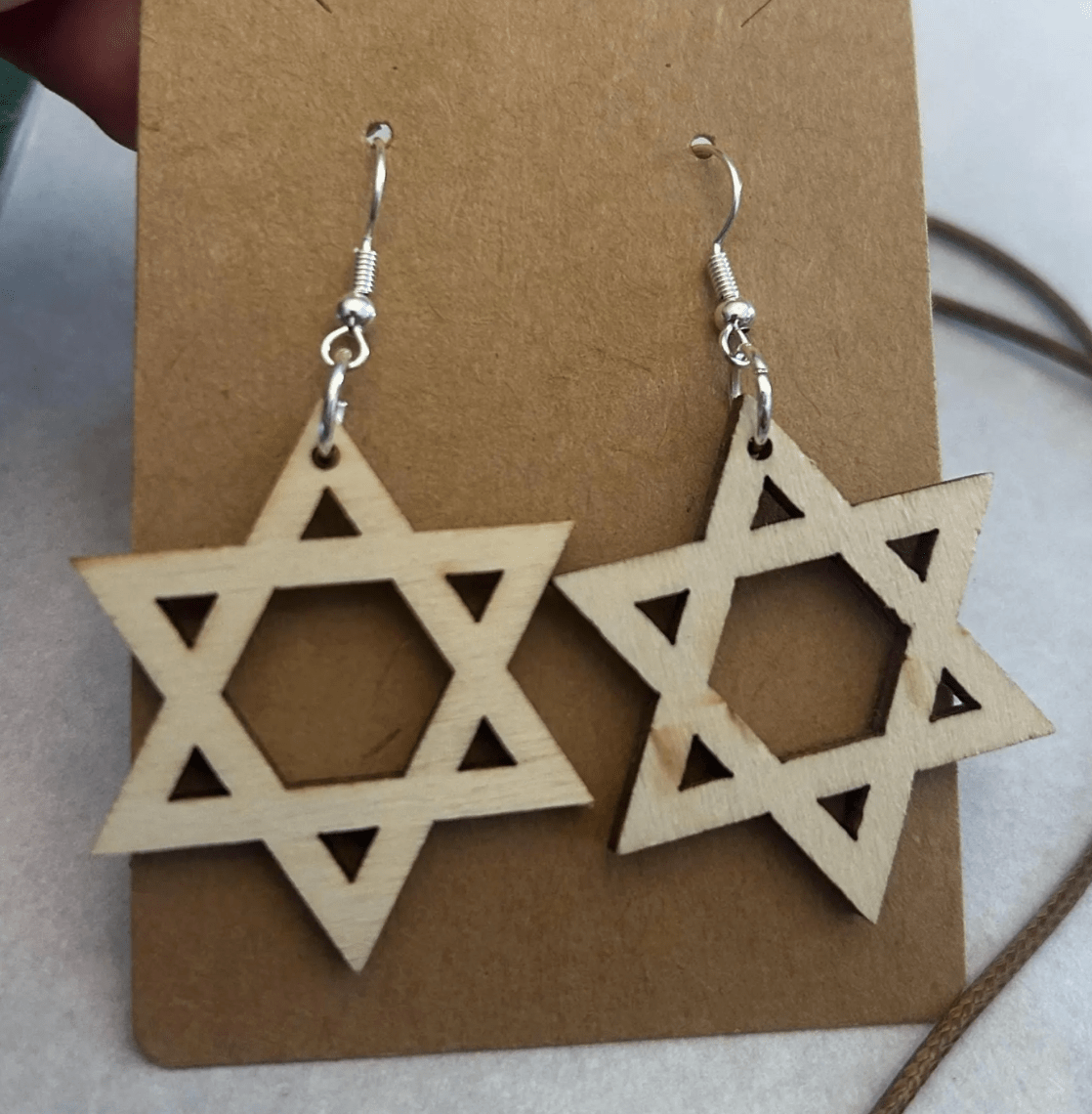 Paint Your Own Star of David Necklaces and Earrings Kit、mySite、topwebapps