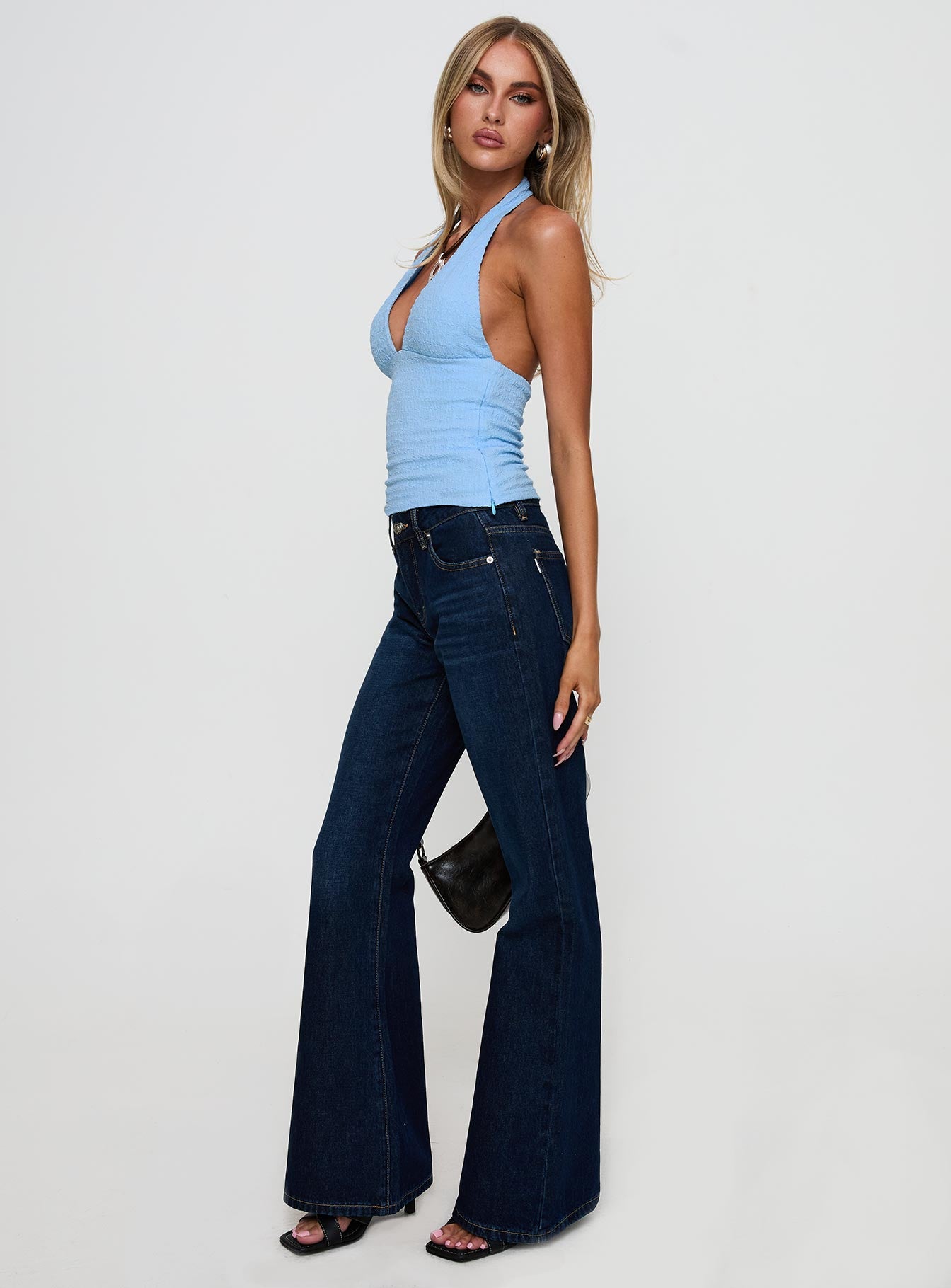 Rearview Low Rise Jeans Dark Blue、mySite、solidvoid