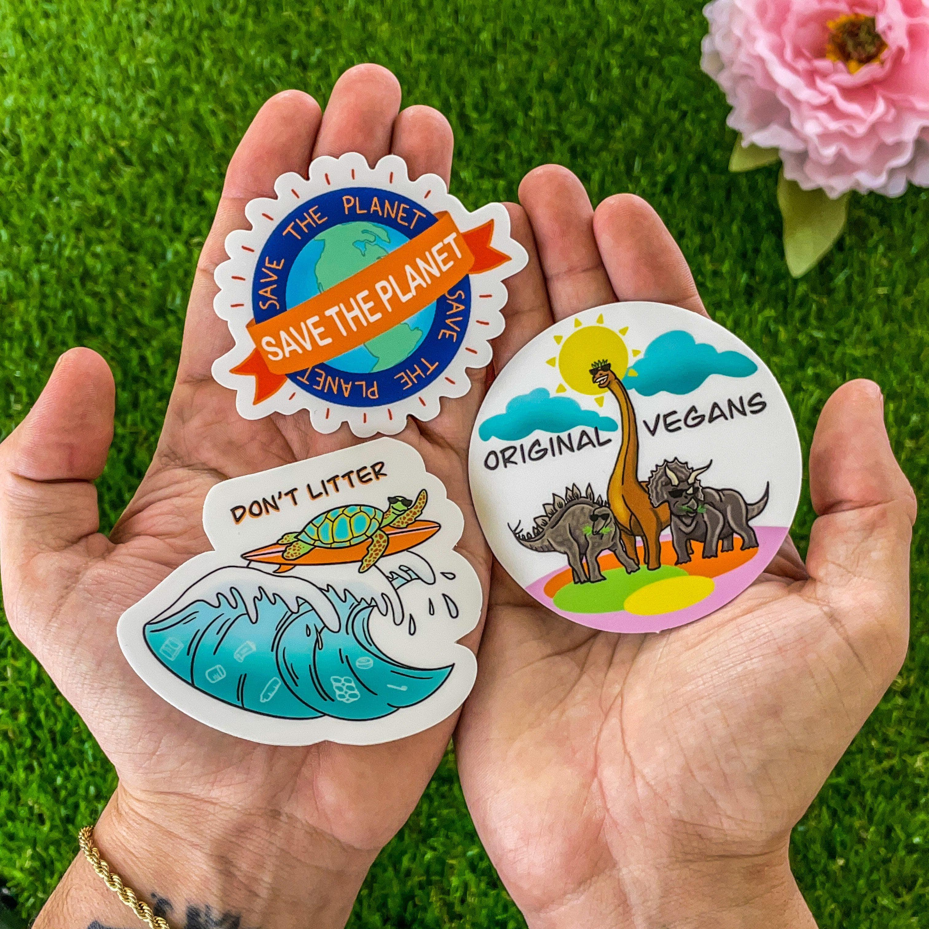  Don't Litter Sea Turtle Sticker、mySite、elrpsem3k