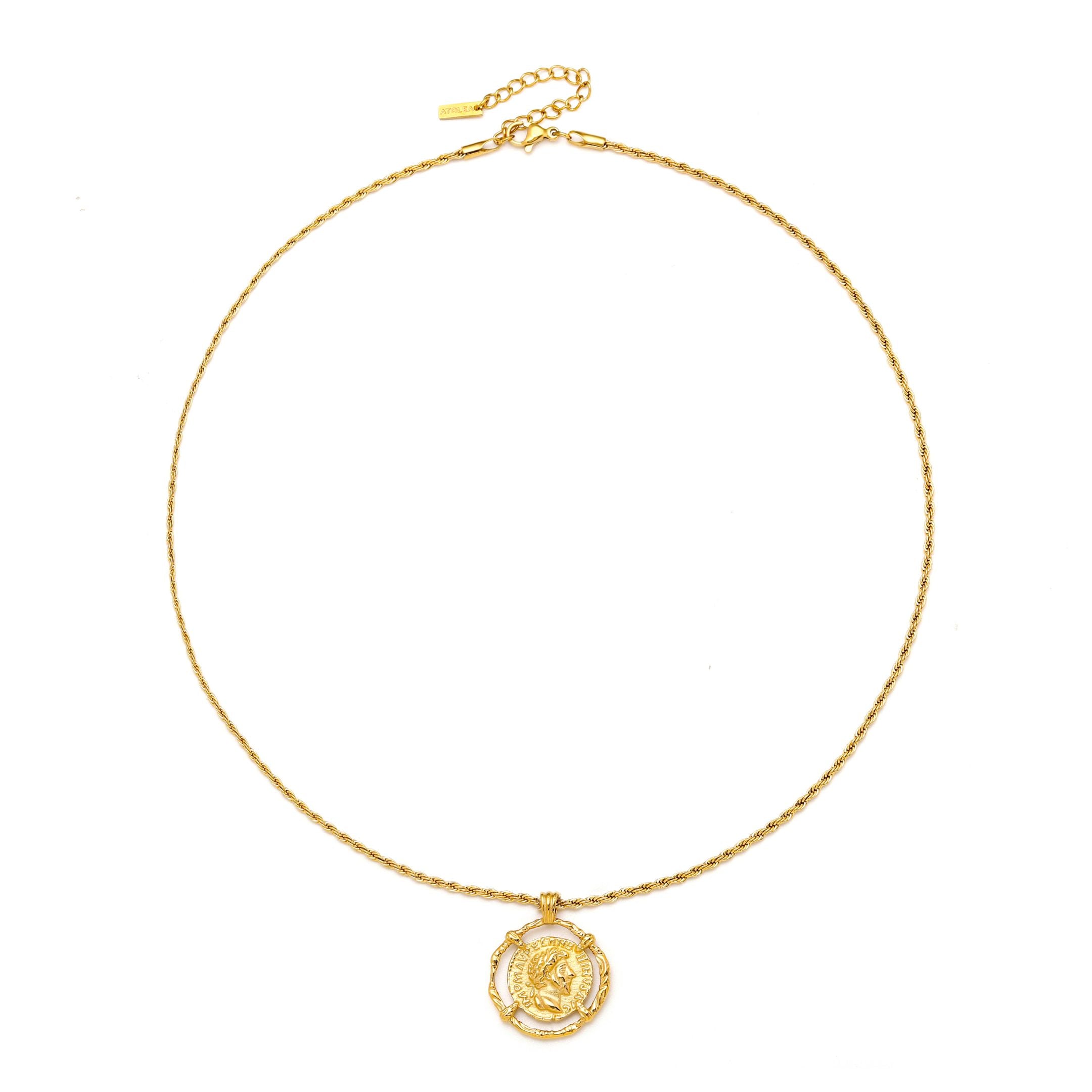 Greek Coin Necklace、mySite、hinf8tx79