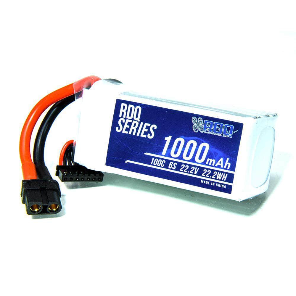  RDQ Series 22.2V 6S 1000mAh 100C LiPo Battery - XT60、mySite、merchandisen