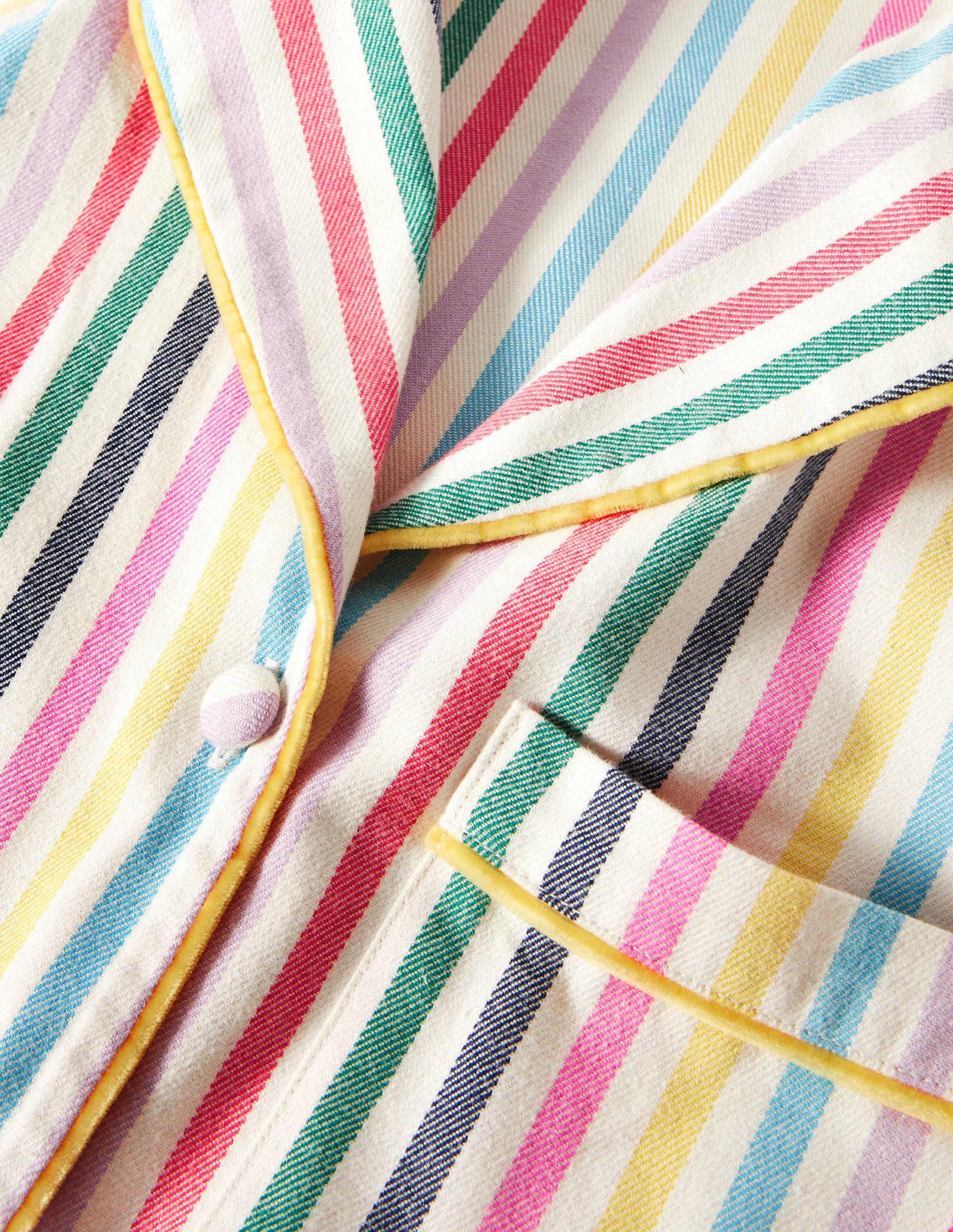  Vanessa Cosy Pyjama Set-Sail Woven Rainbow Stripe、mySite、ashleygrahame