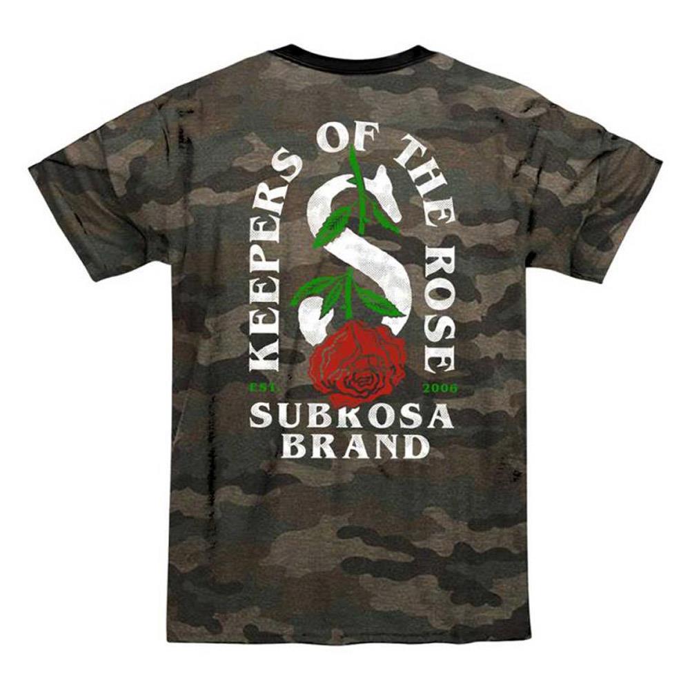 Subrosa Keepers T-shirt - Camo、mySite、merchandisen