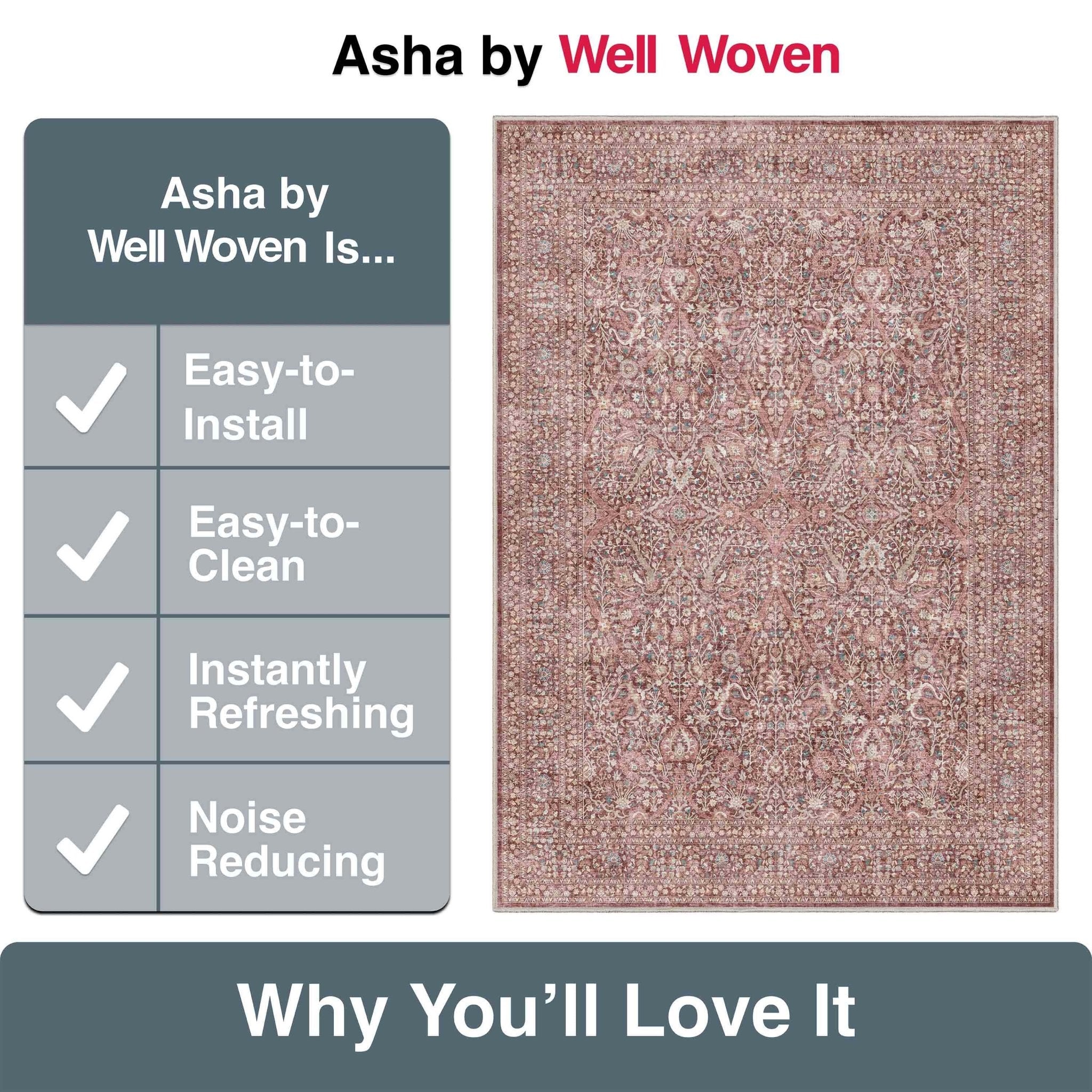 Isolde Vintage Persian Oriental Flat-Weave Rug、mySite、gigharbornorthrealestate